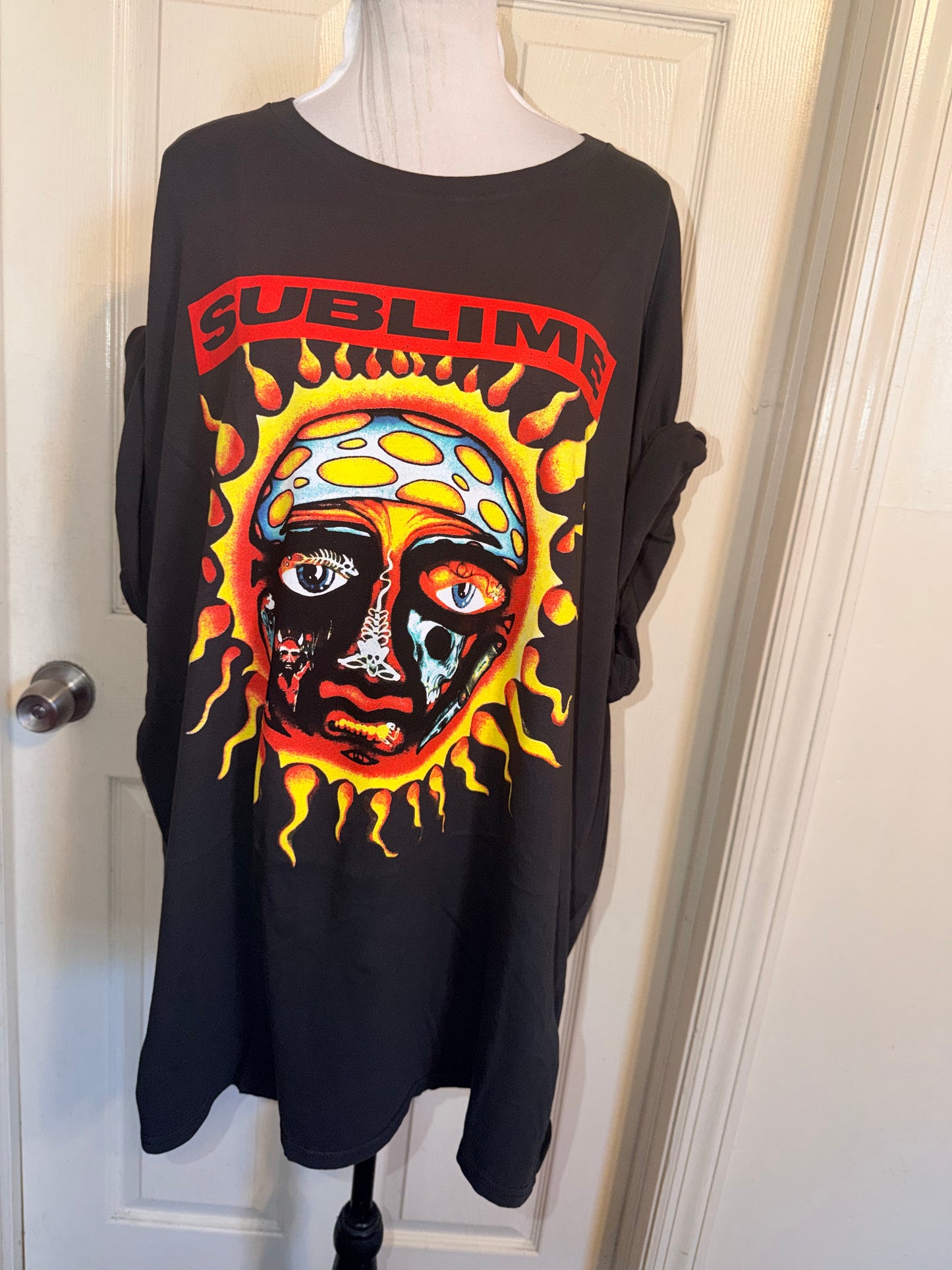 Sublime Double Sided Oversized Distressed Tee