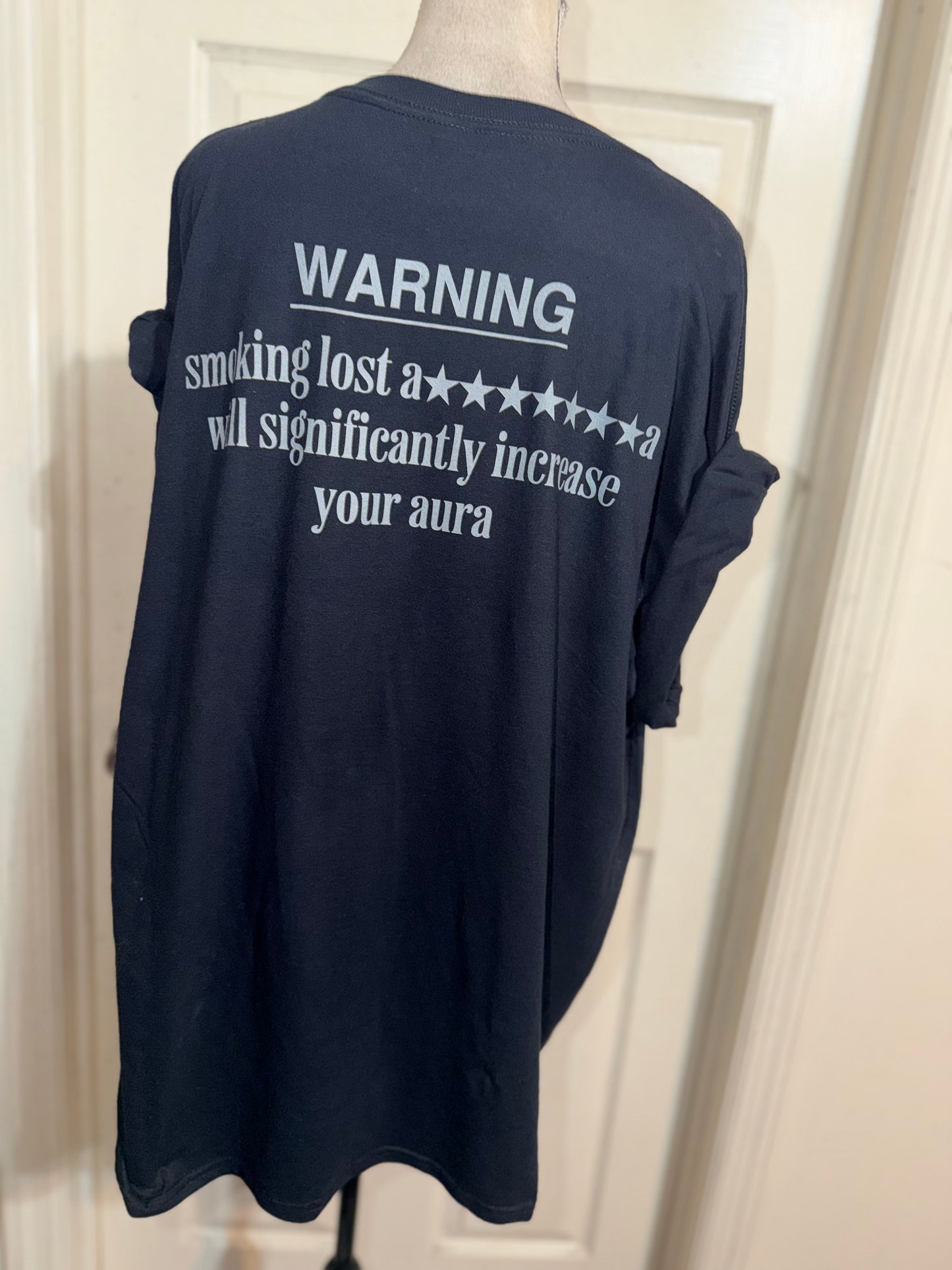 Machine Gun Kelly Double Sided Oversized Distressed Tee