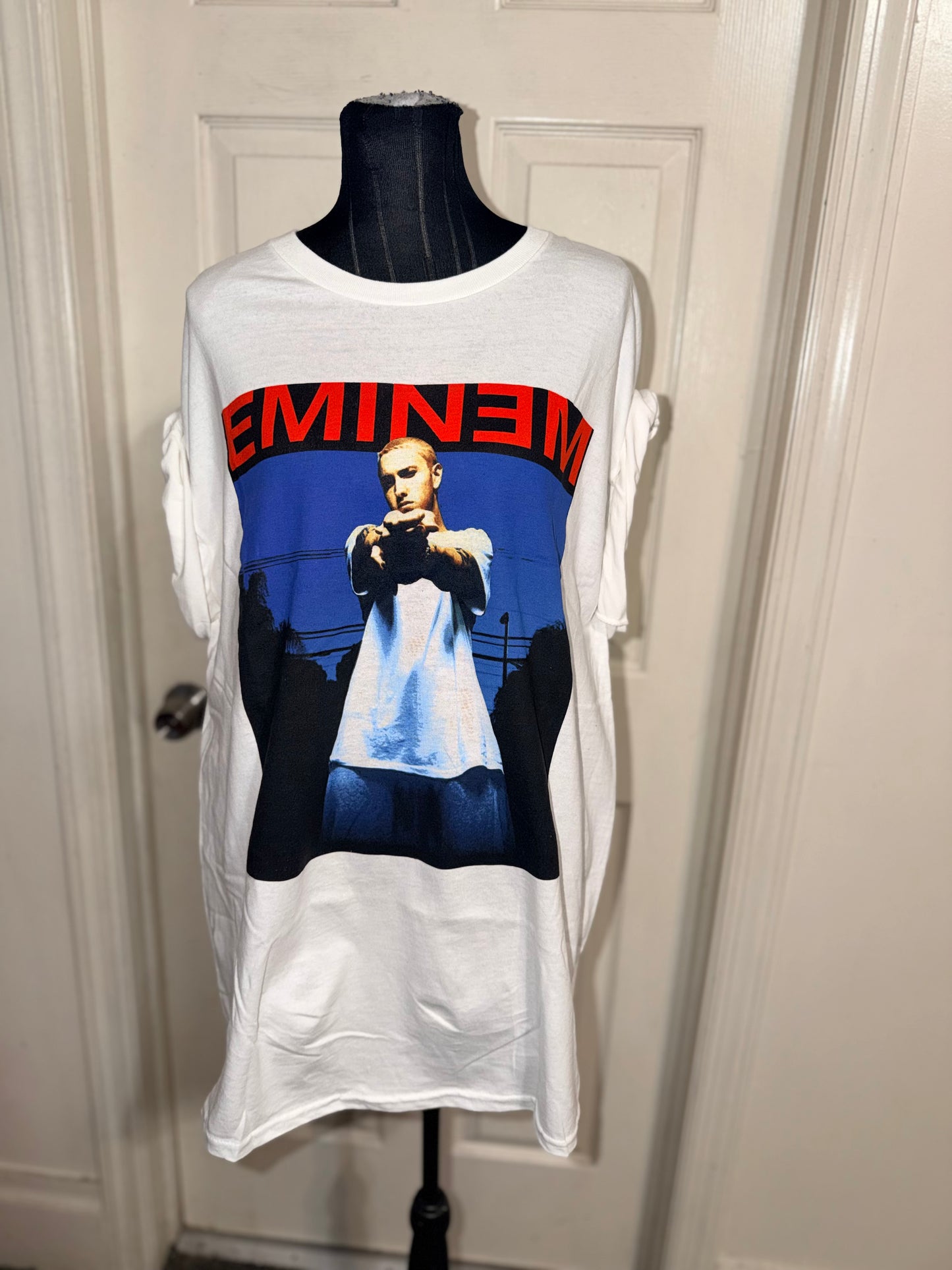 Eminem Oversized Distressed Tee