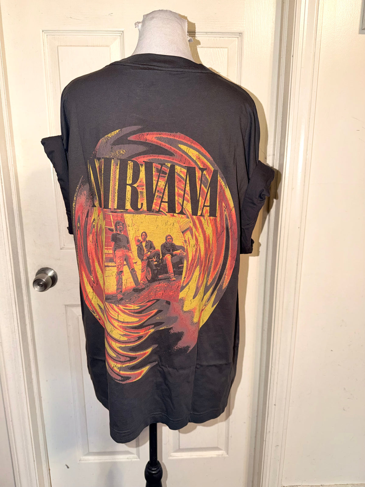 Nirvana Double Sided Oversized Tee