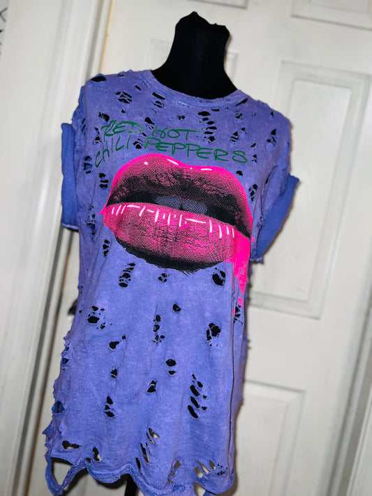Backstreet Boys Oversized Distressed Tee