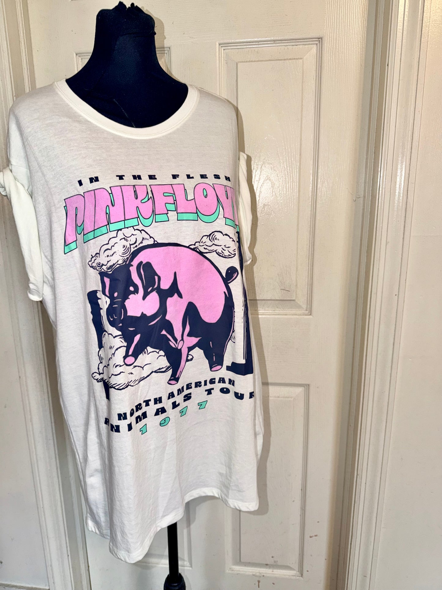 Pink Floyd Double Sided Oversized Tee