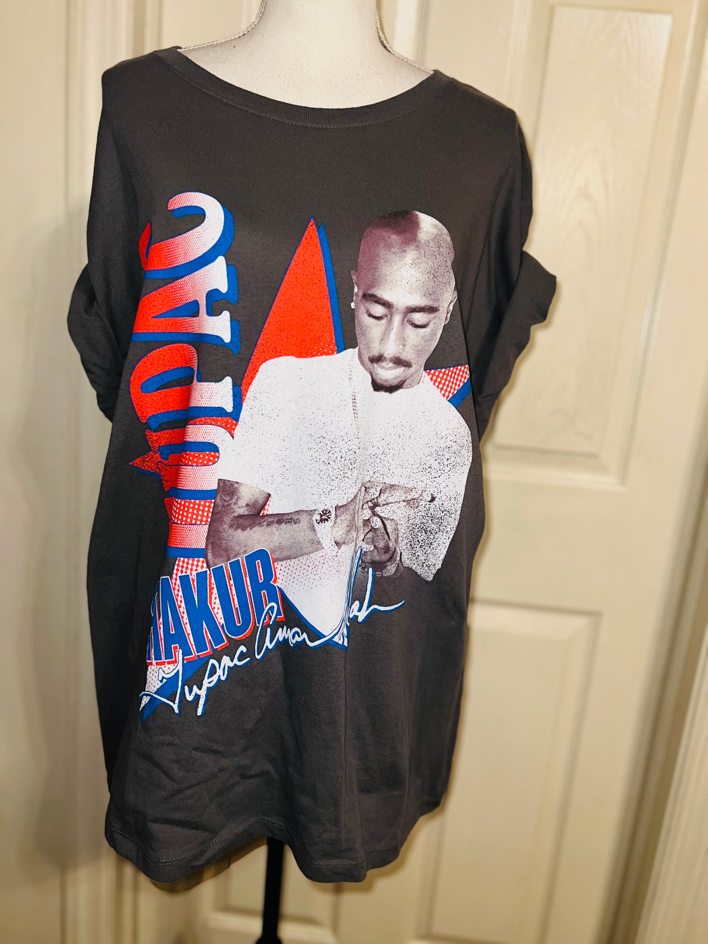 Tupac Distressed Tee