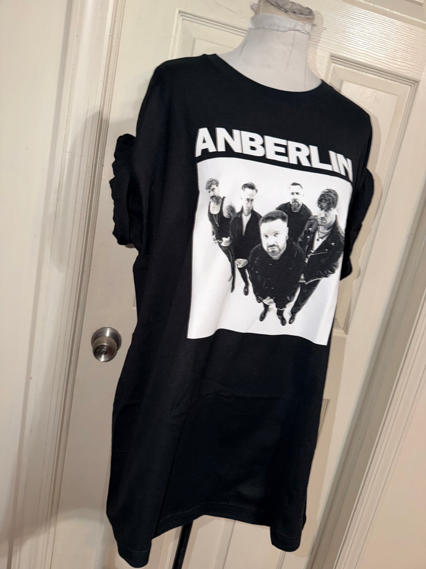 Anberlin Oversized Distressed Tee
