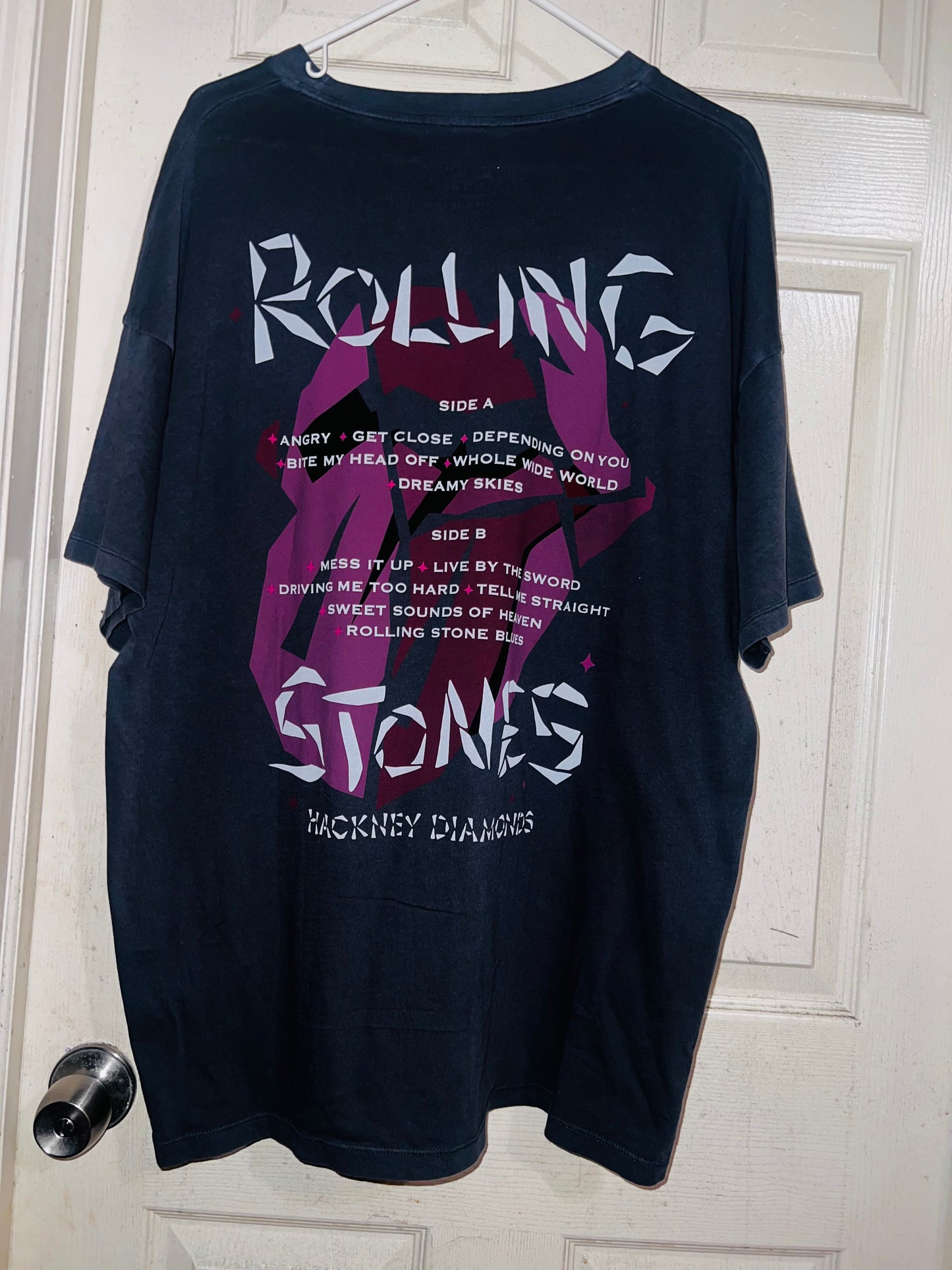 The Rolling Stones Hackney Diamonds Double Sided Oversized Tee