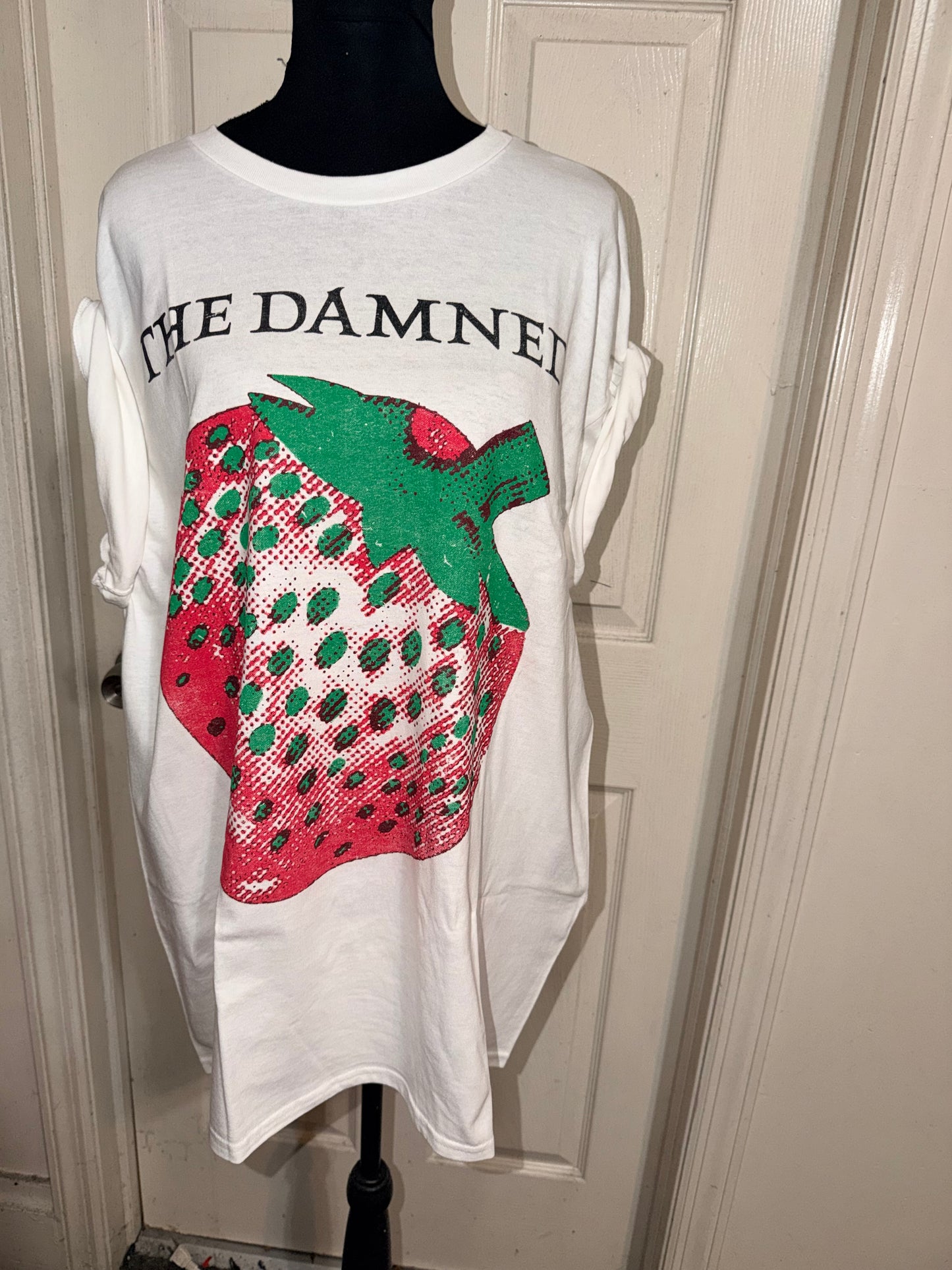 The Damned Oversized Distressed Tee