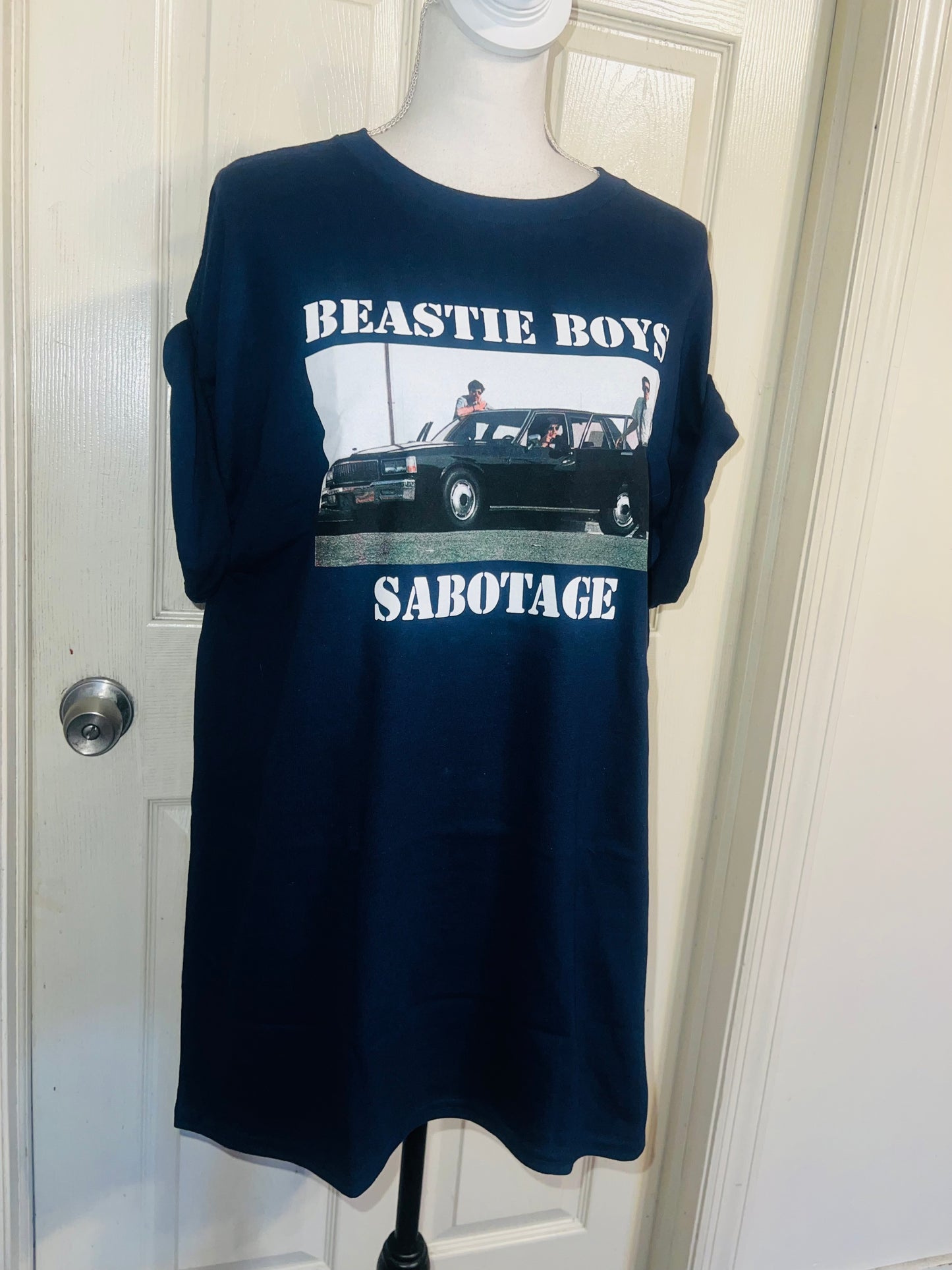 Beastie Boys Oversized Distressed Tee