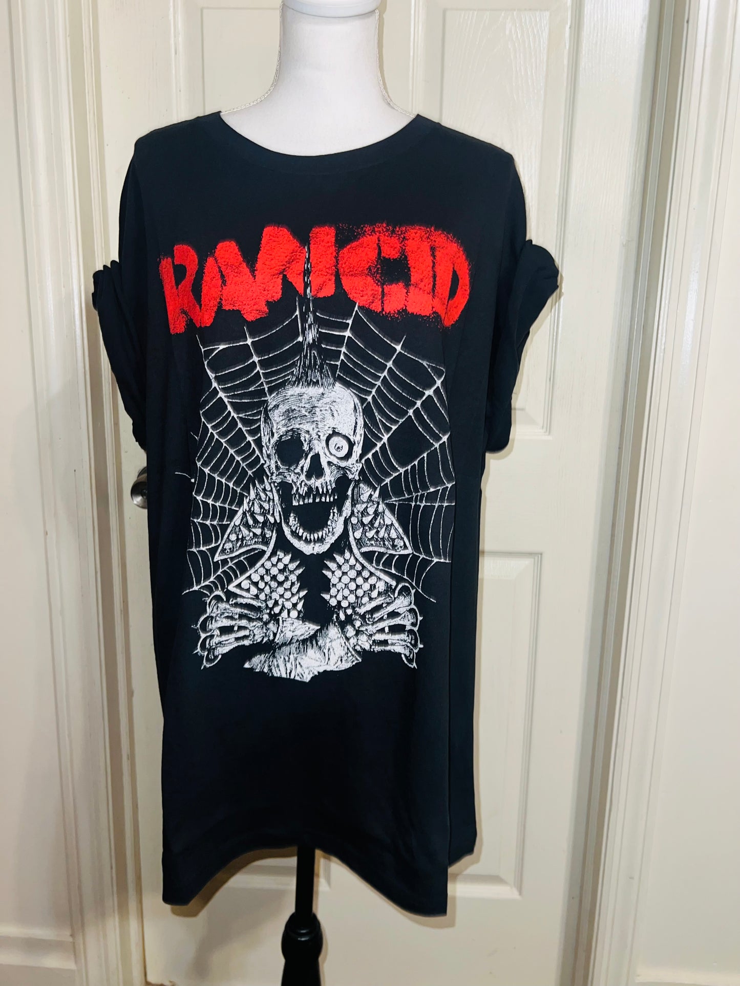 Rancid Oversized Distressed Tee