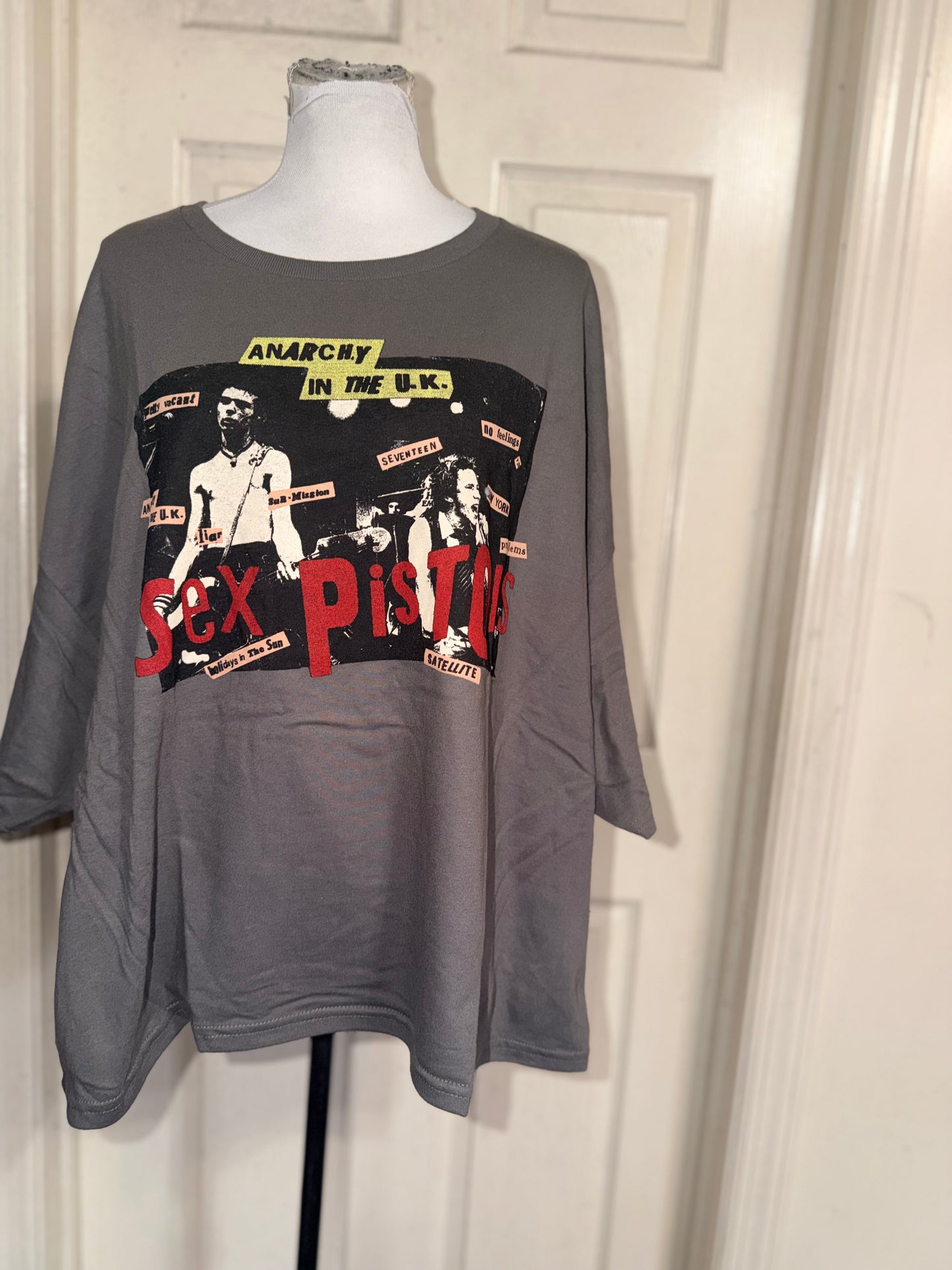 The Sex Pistols Oversized Distressed Tee