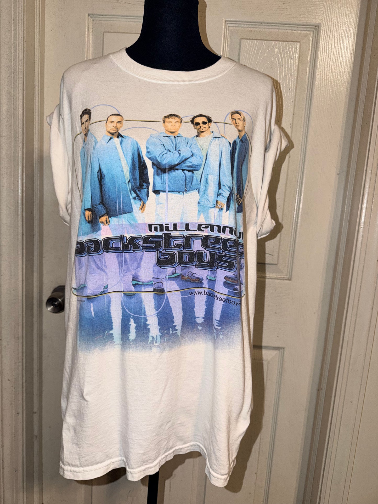 Backstreet Boys Vintage Double Sided Distressed Tee