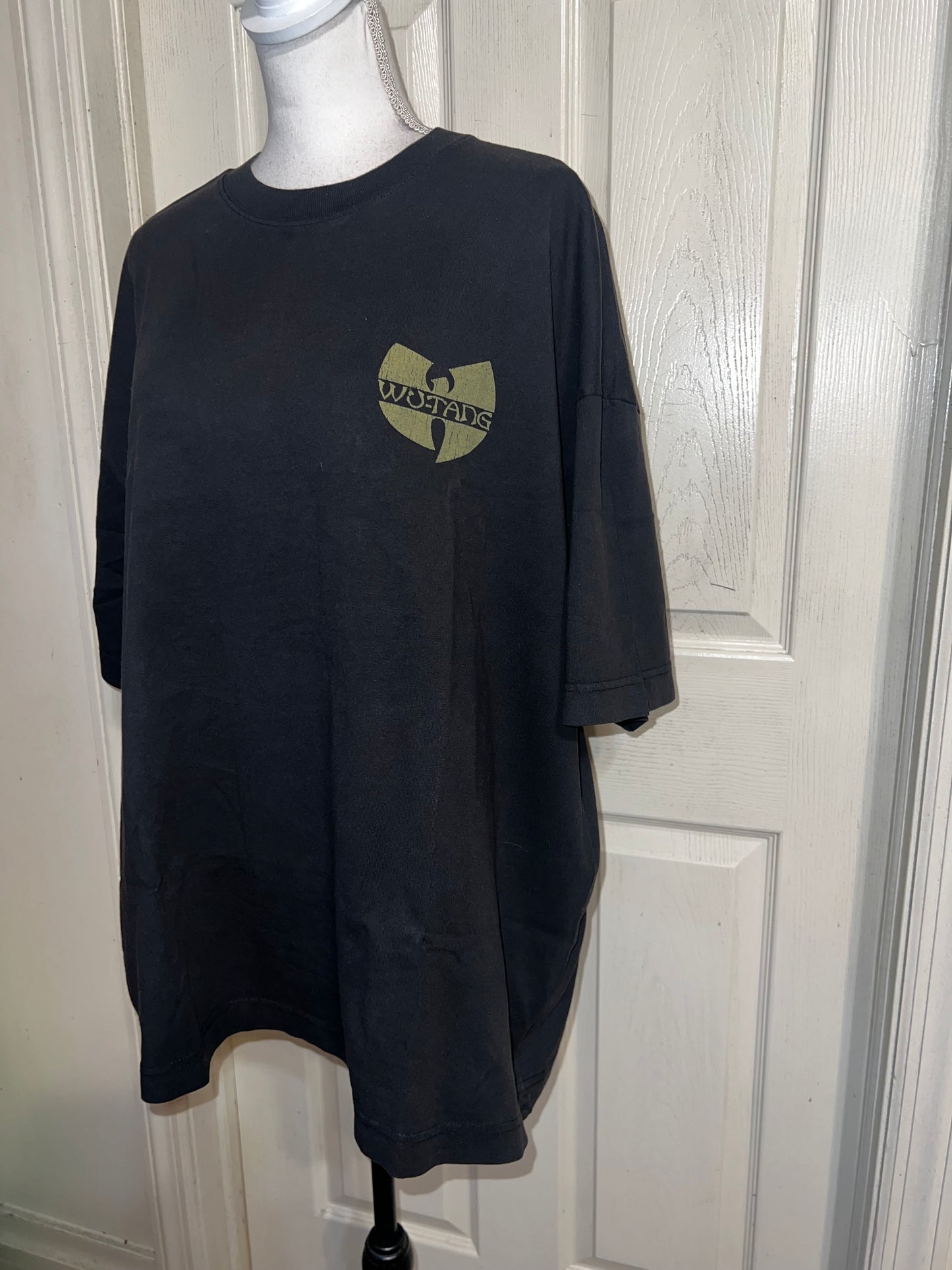 Wu-Tang Clan Double Sided Oversized Distressed Tee