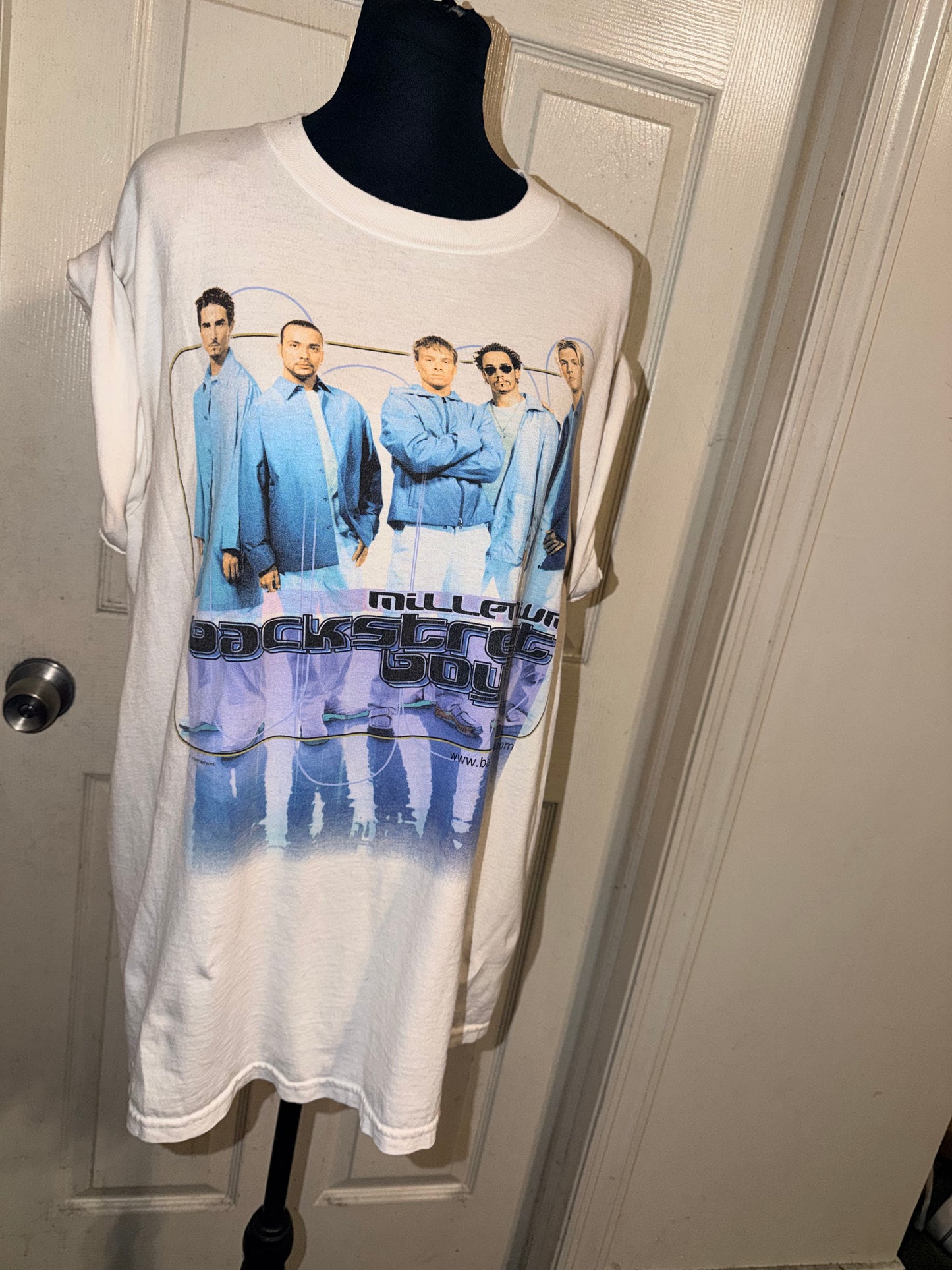 Backstreet Boys Vintage Double Sided Distressed Tee