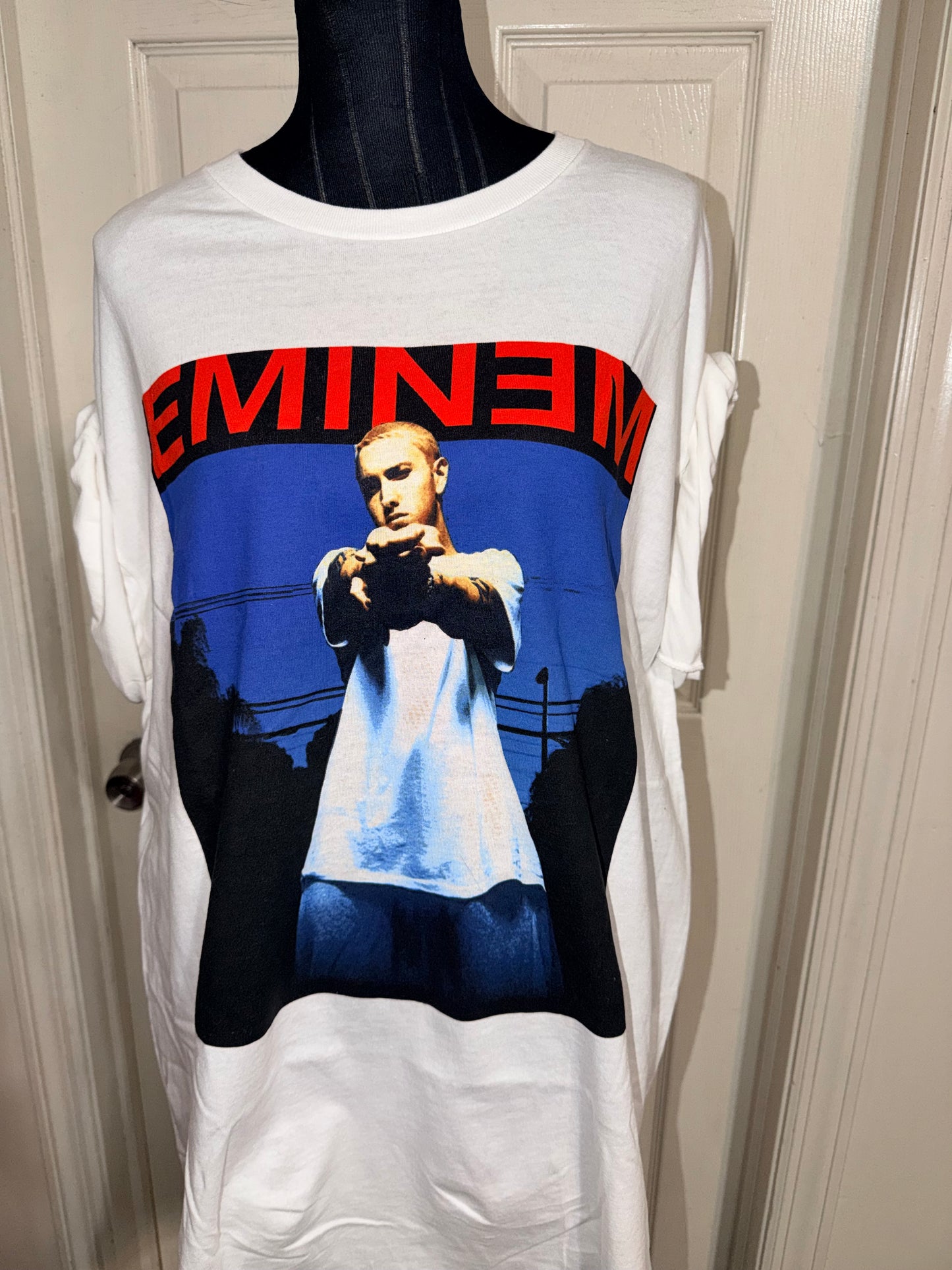 Eminem Oversized Distressed Tee
