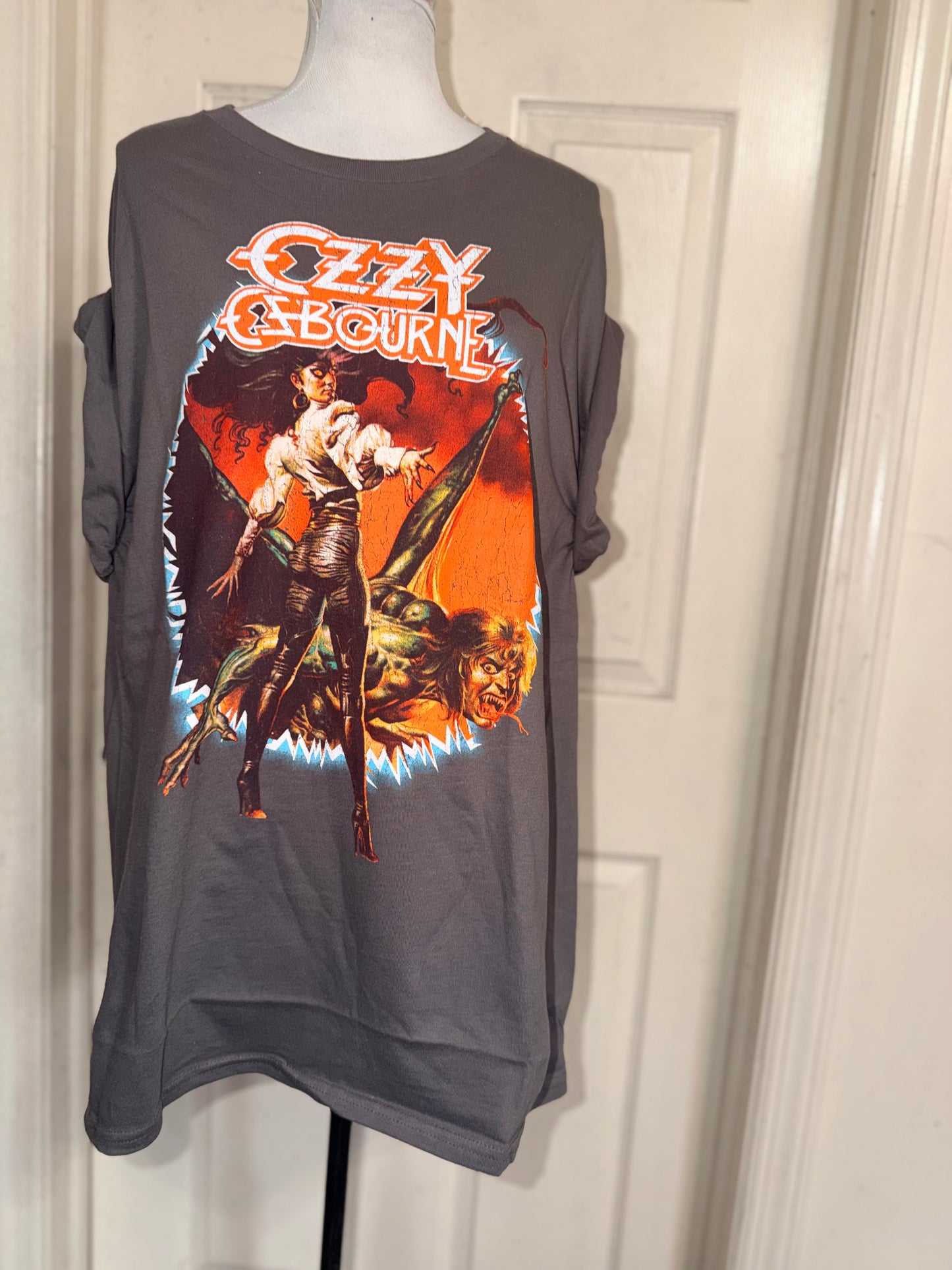 Ozzy Osbourne Oversized Distressed Tee