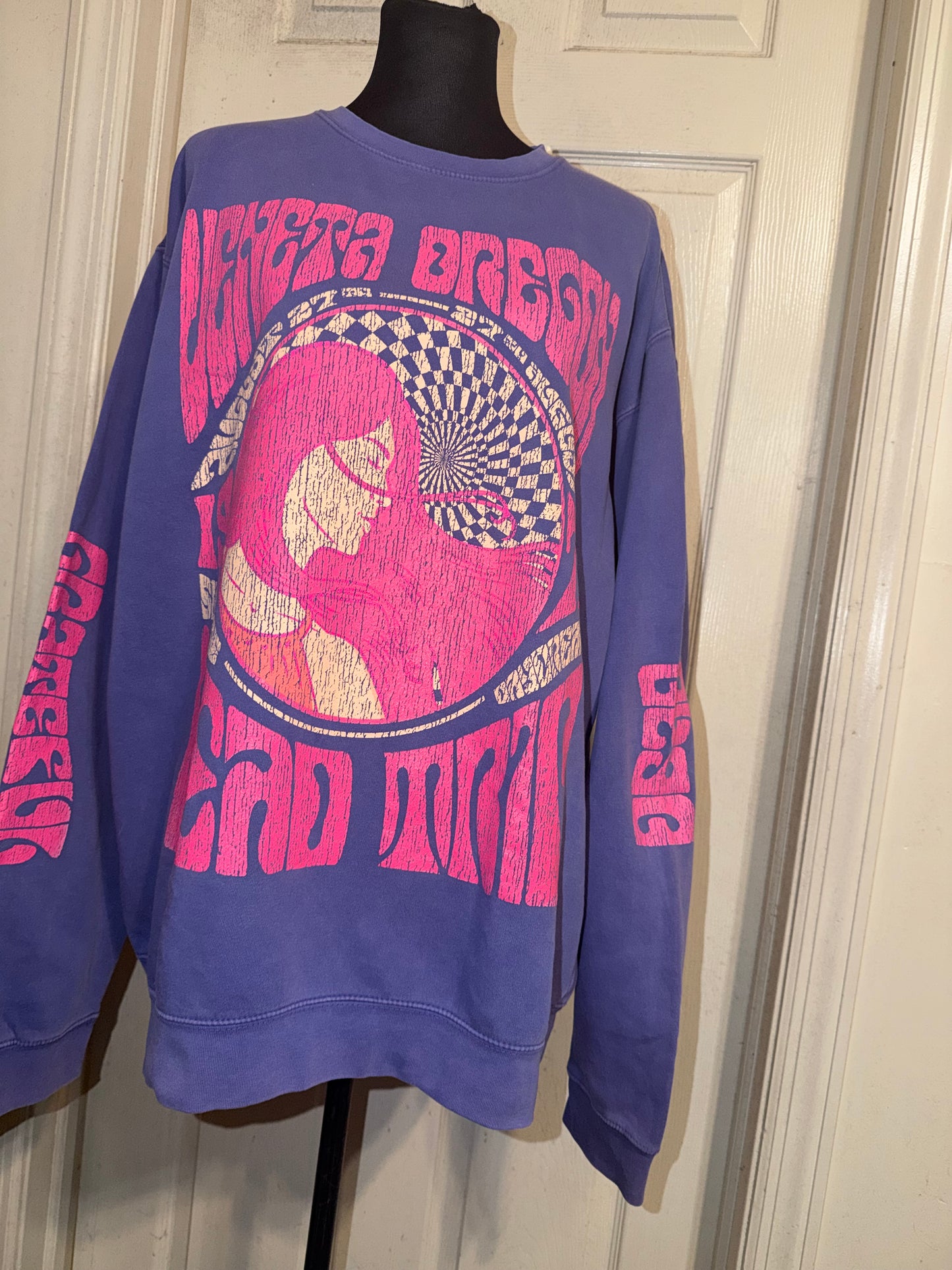 Grateful Dead Oversized Distressed Sweatshirt