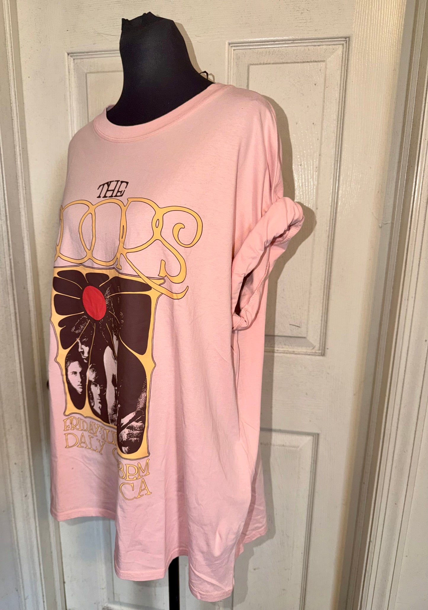 The Doors Oversized Distressed Tee