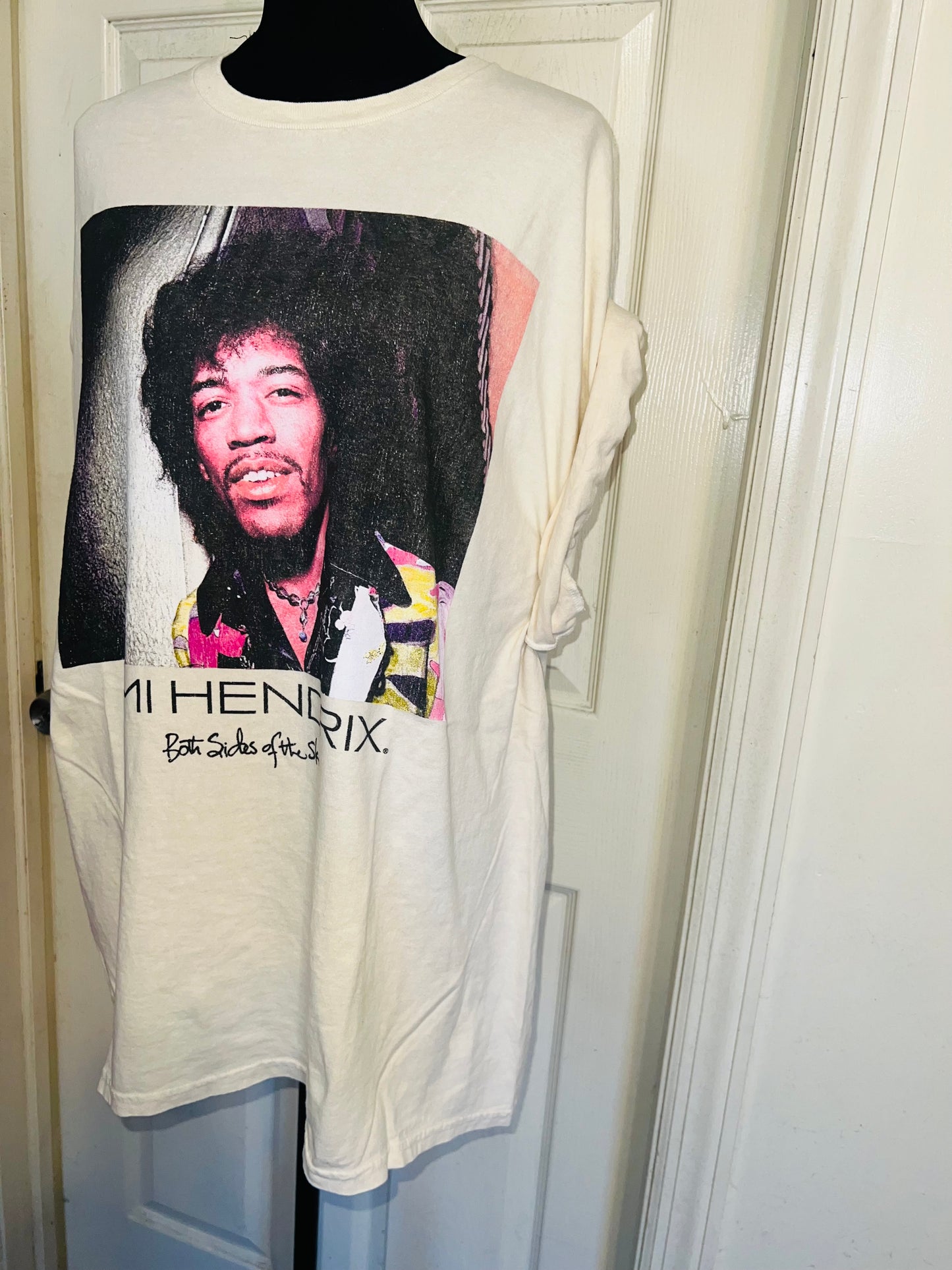 Jimi Hendrix Oversized Distressed Tee
