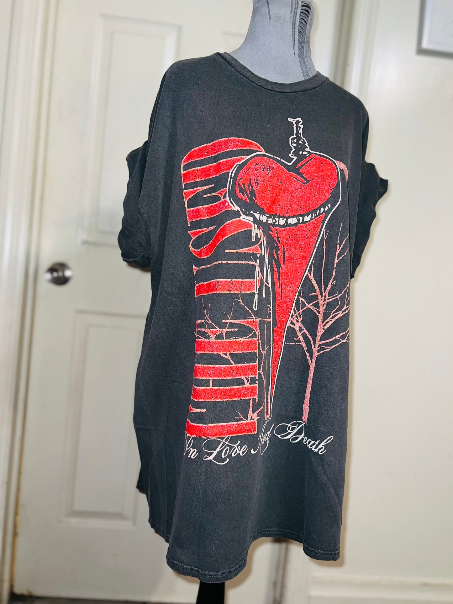 The Used Oversized Distressed Tee