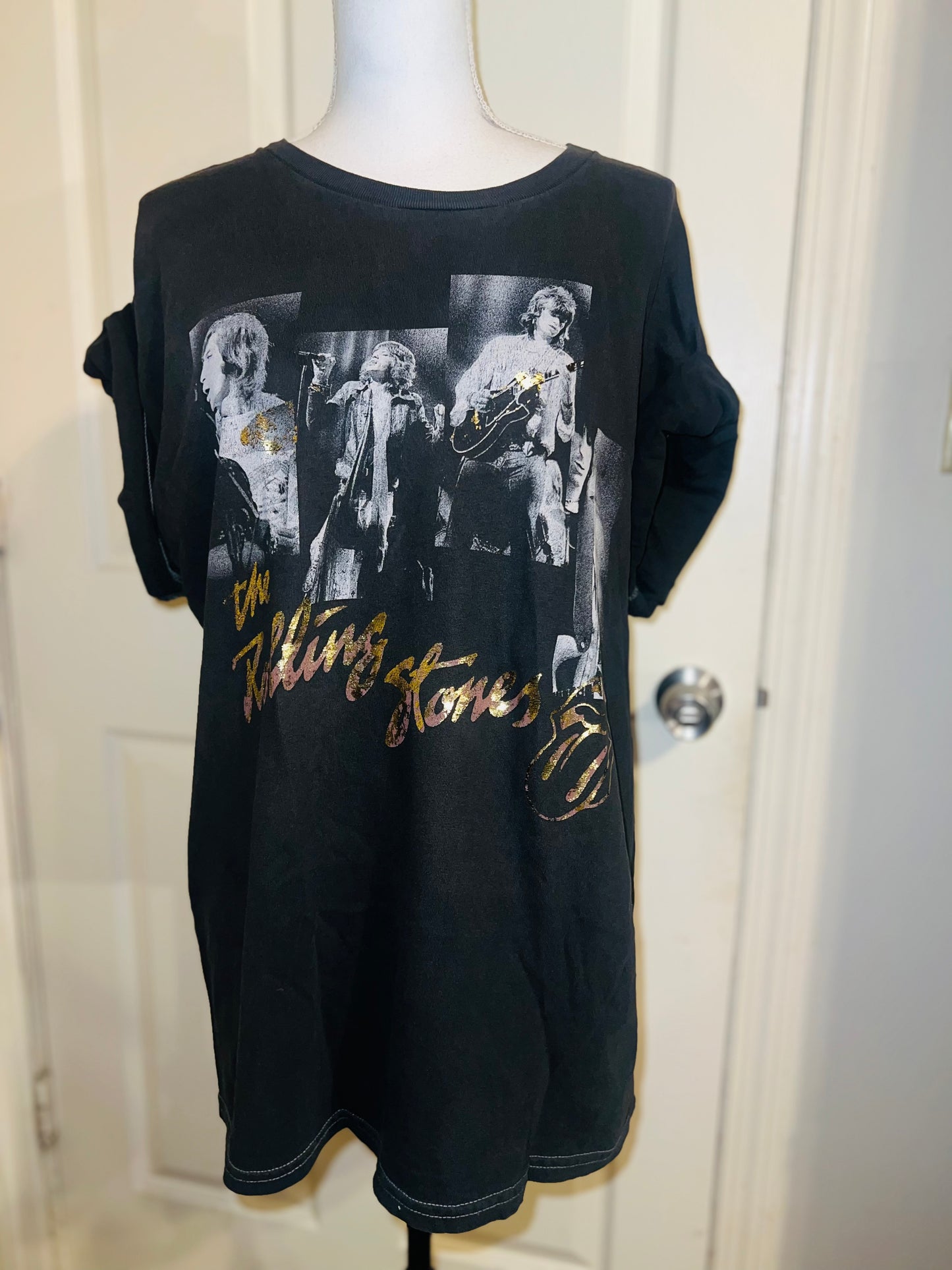 The Rolling Stones Oversized Distressed Tee