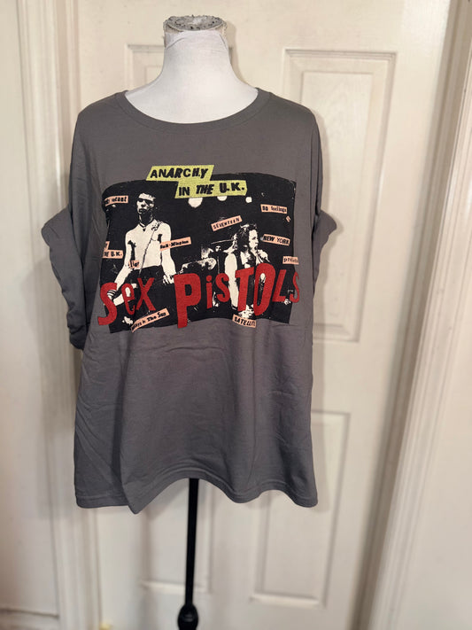 The Sex Pistols Oversized Distressed Tee