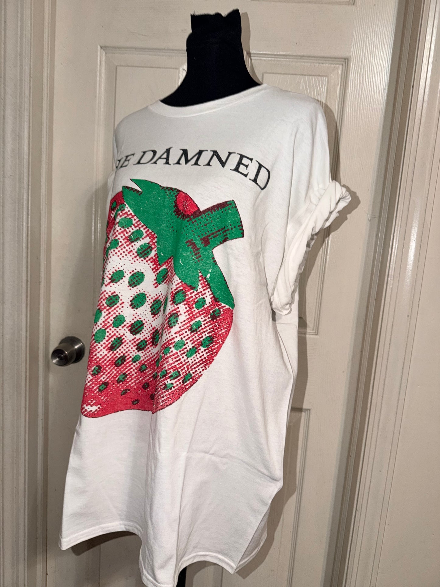 The Damned Oversized Distressed Tee