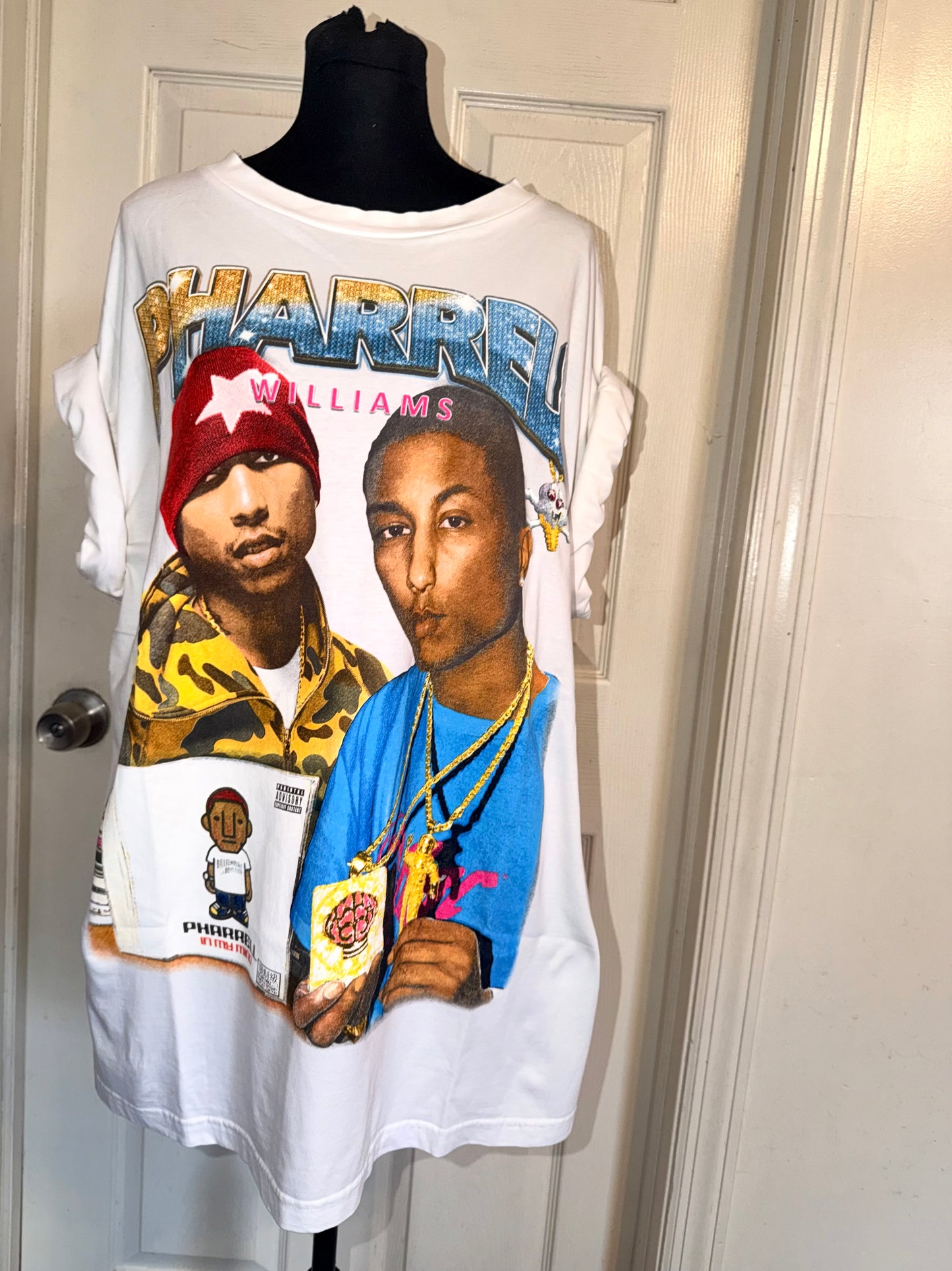 Pharrell Williams Double Sided Oversized Tee