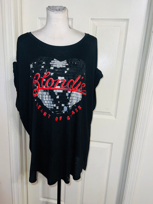 Blondie Oversized Distressed Tee