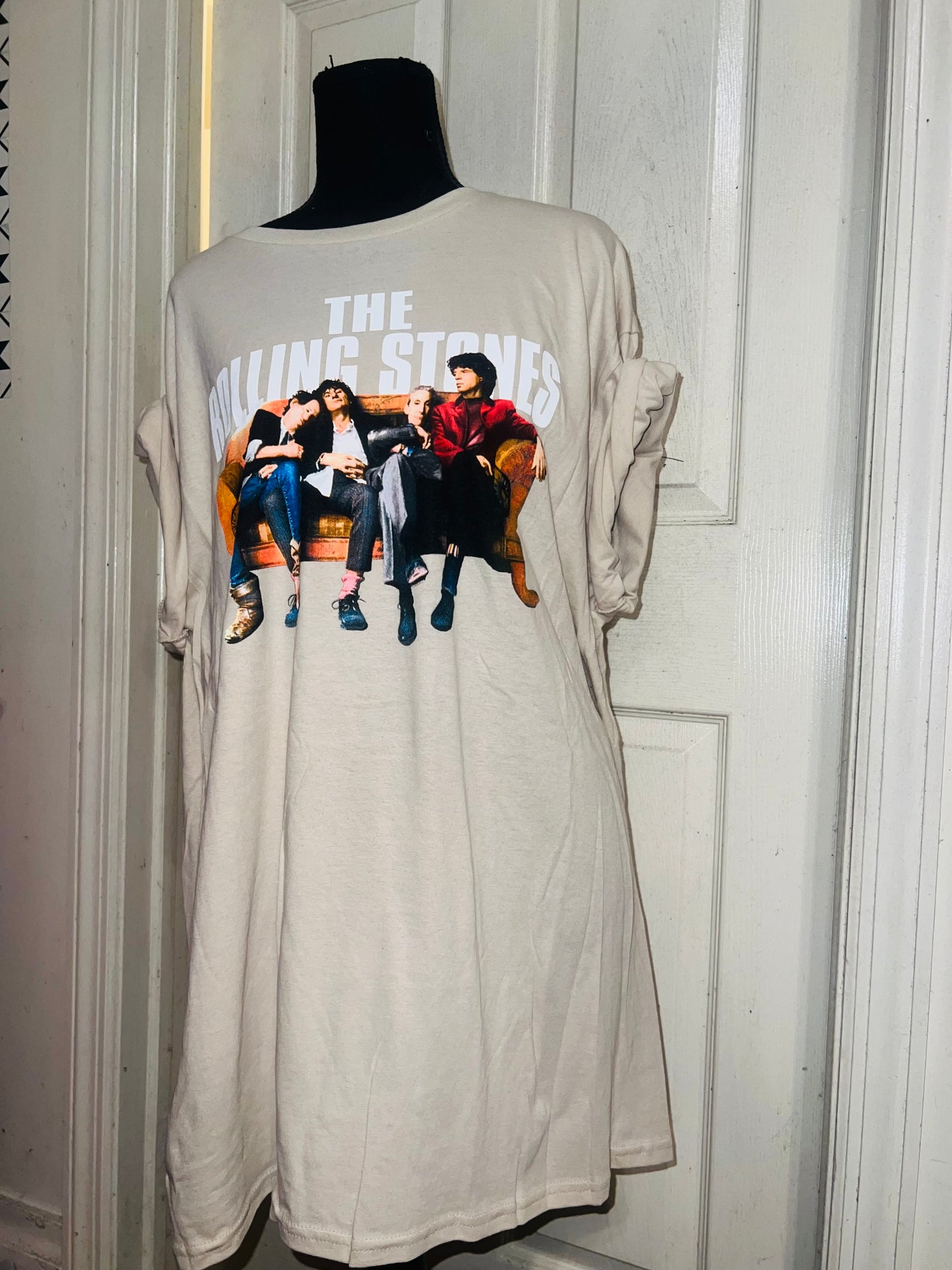 The Rolling Stones Double Sided Distressed Tee