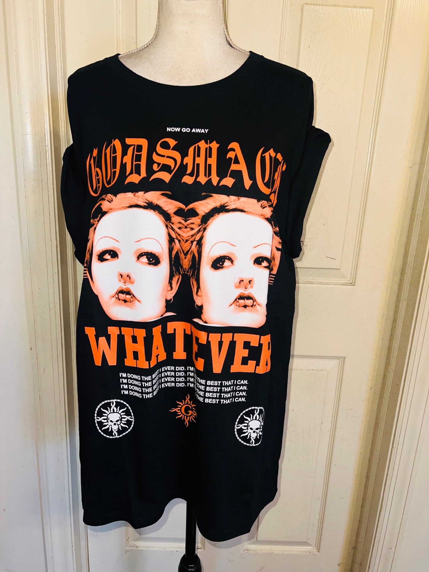 Godsmack Oversized Distressed Tee