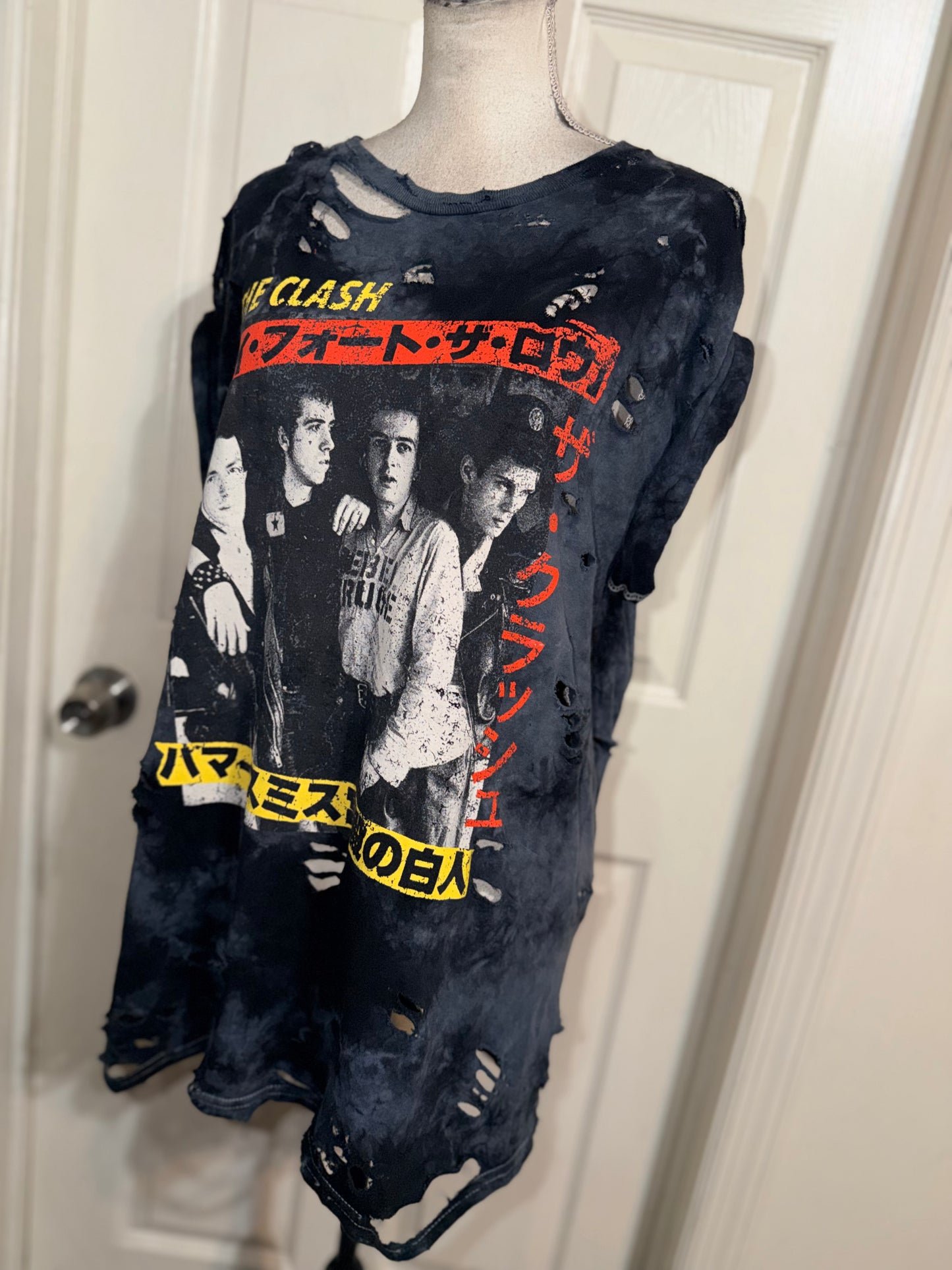 The Clash Distressed Tee