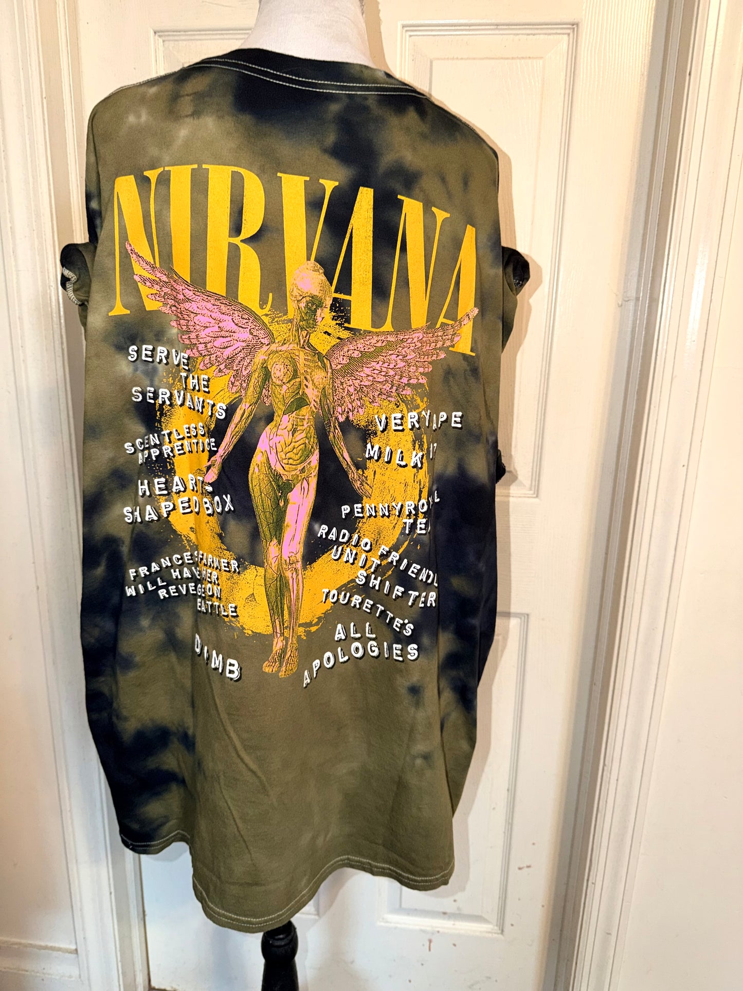 Nirvana Double Sided Oversized Tee