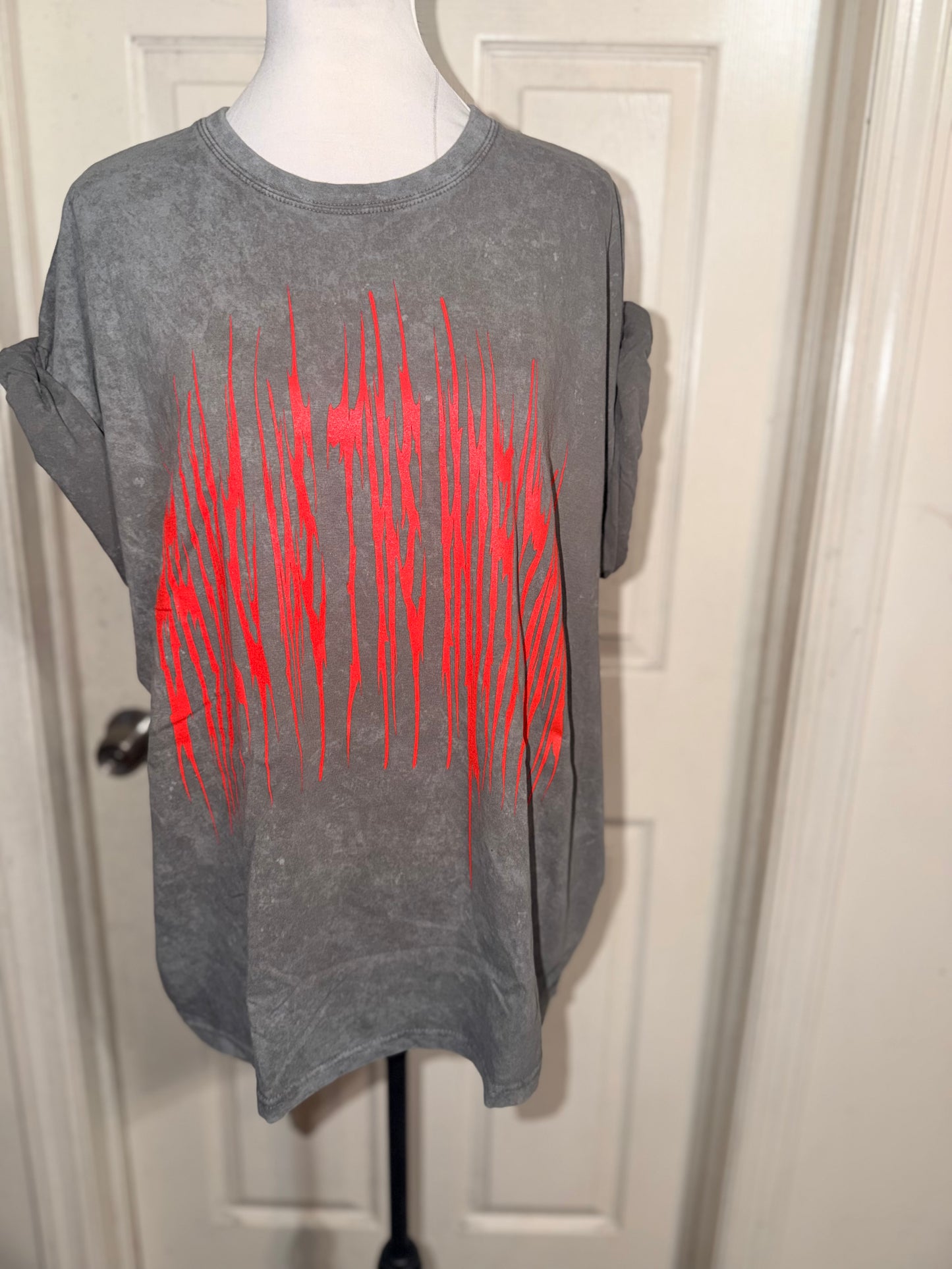 Bring Me the Horizon Double Sided Oversized Distressed Tee