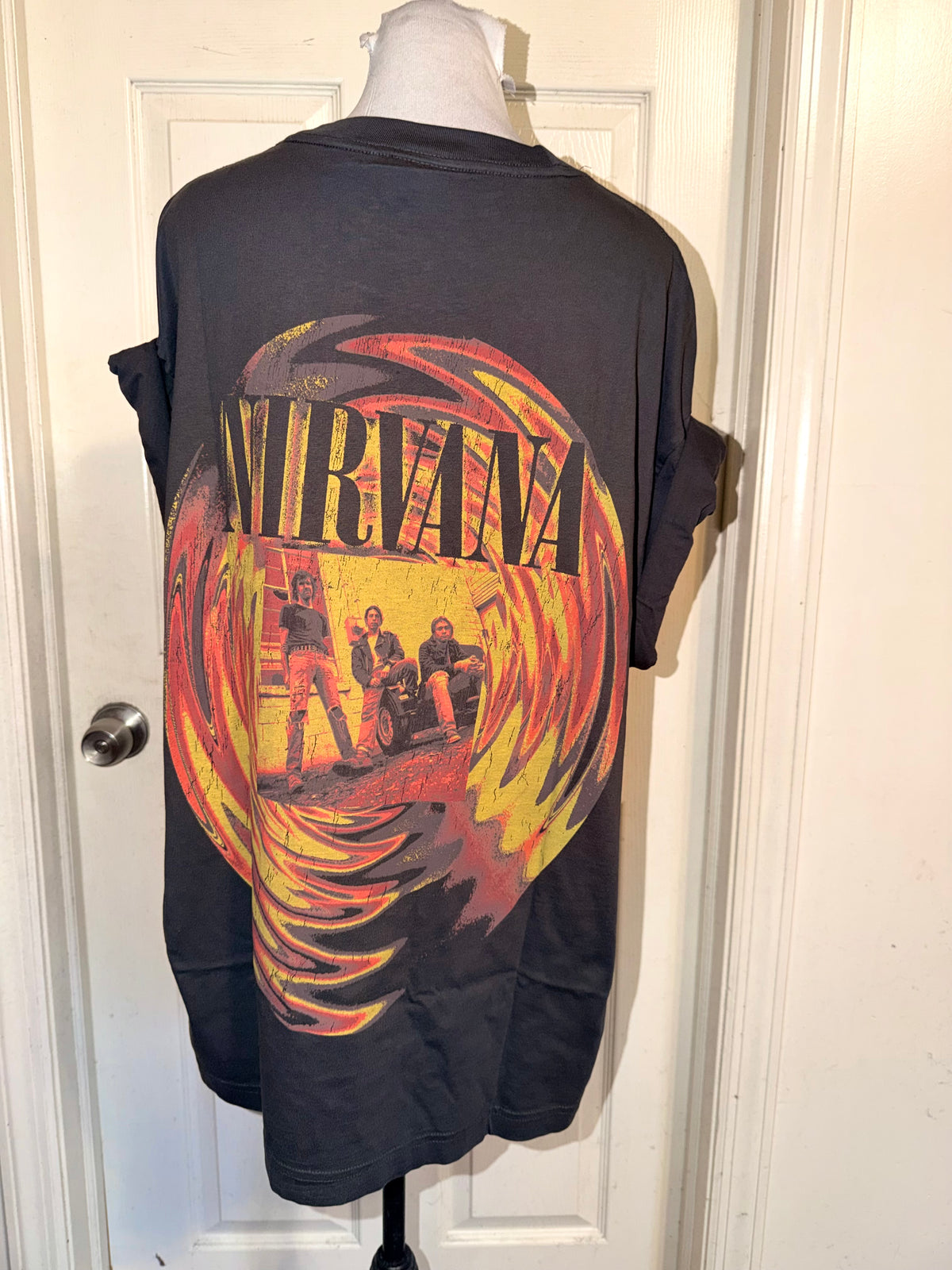 Nirvana Double Sided Oversized Tee