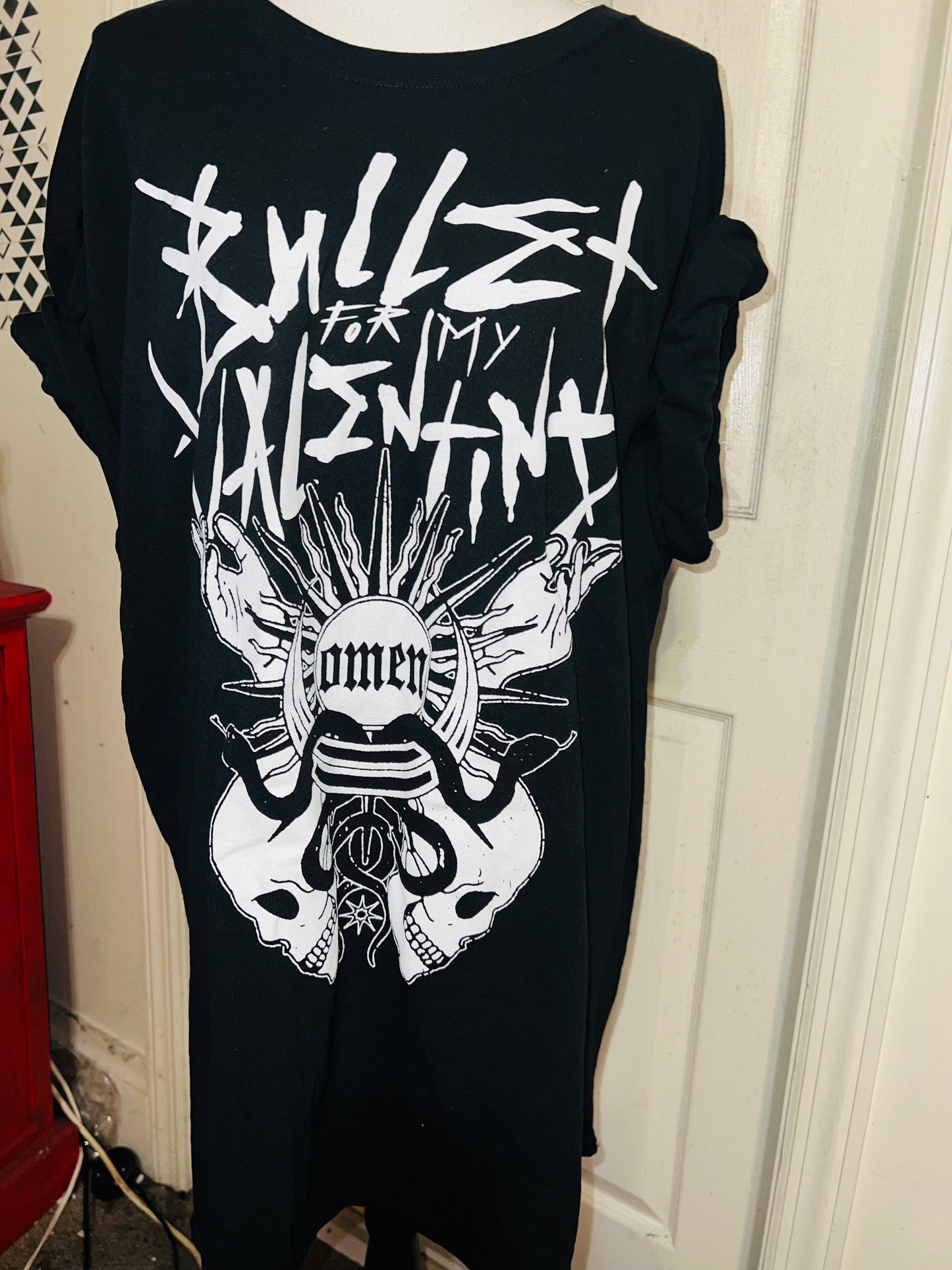 Bullet for my Valentine Oversized Distressed Tee