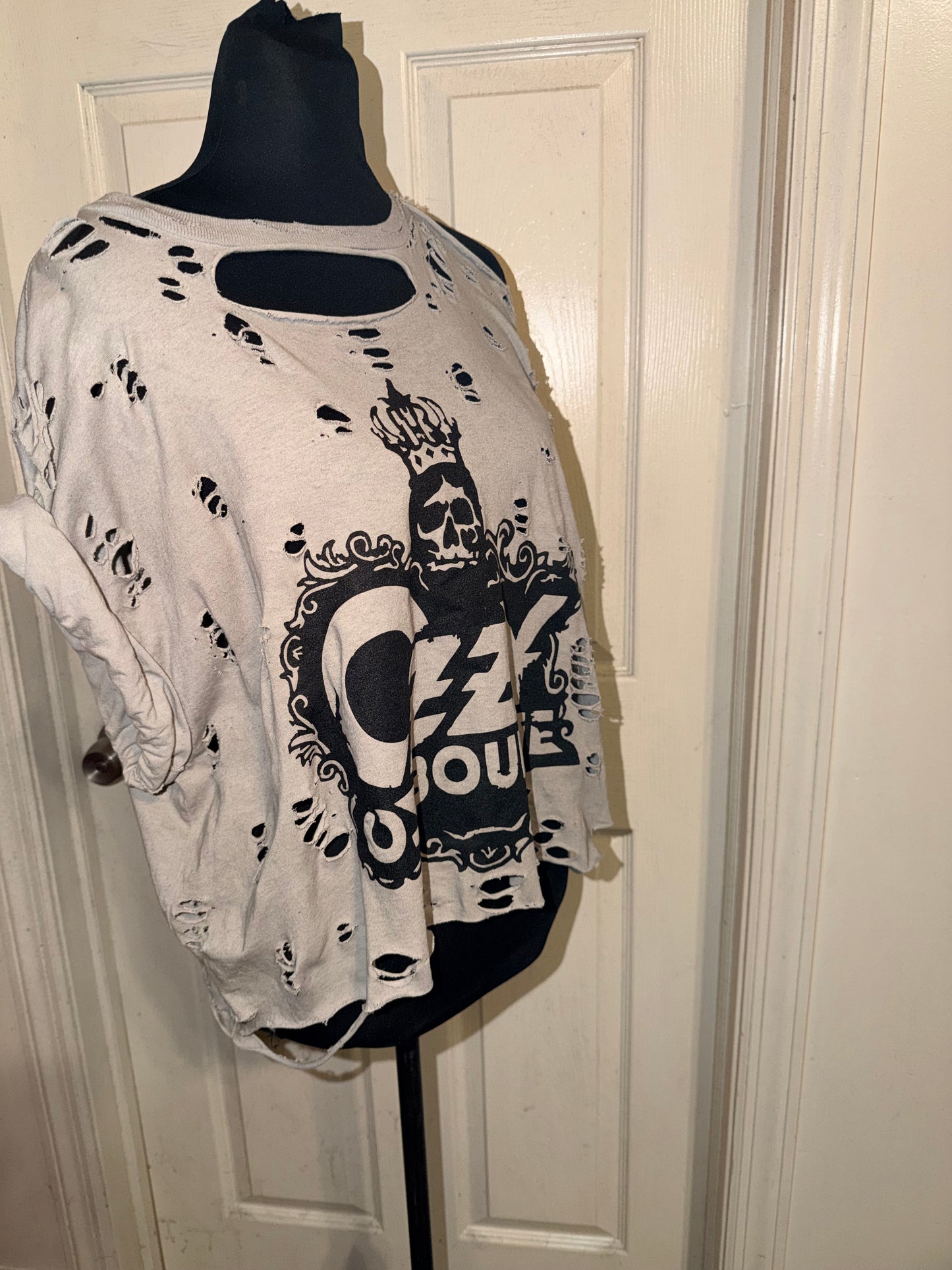 Ozzy Osbourne Oversized Distressed Tee (As Is)