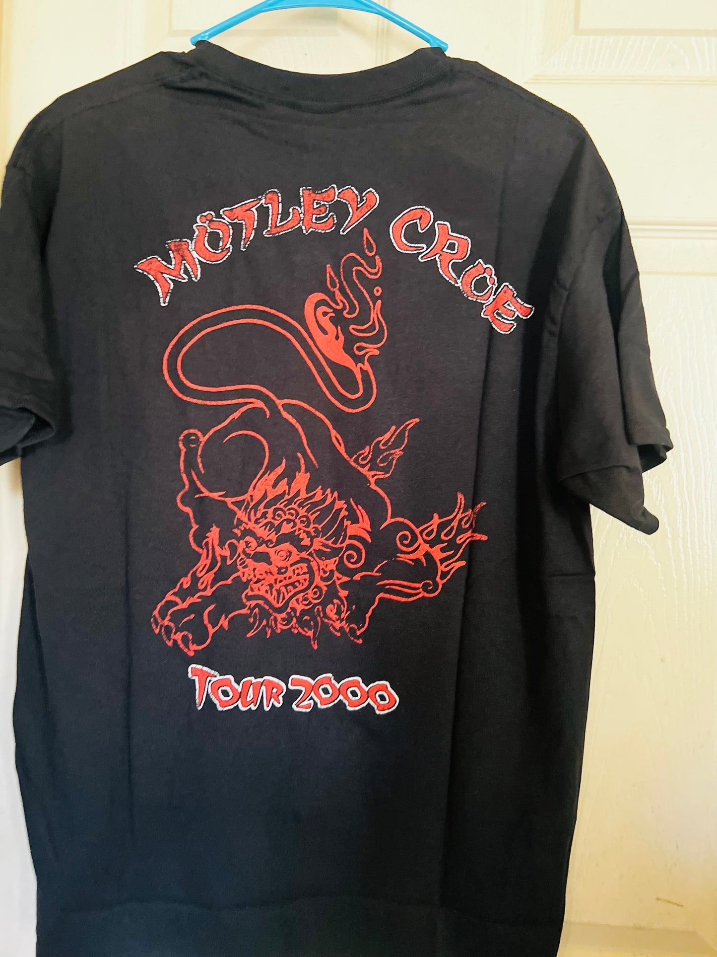 Motley Crue Double Sided Oversized Distressed Tee