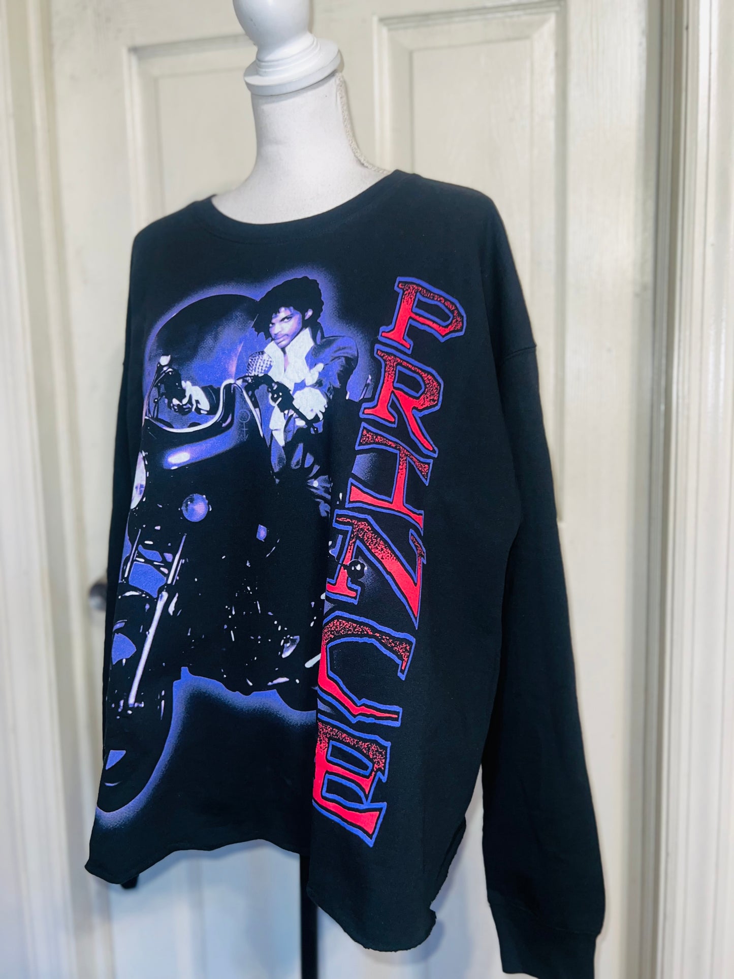 Prince Oversized Distressed Sweatshirt