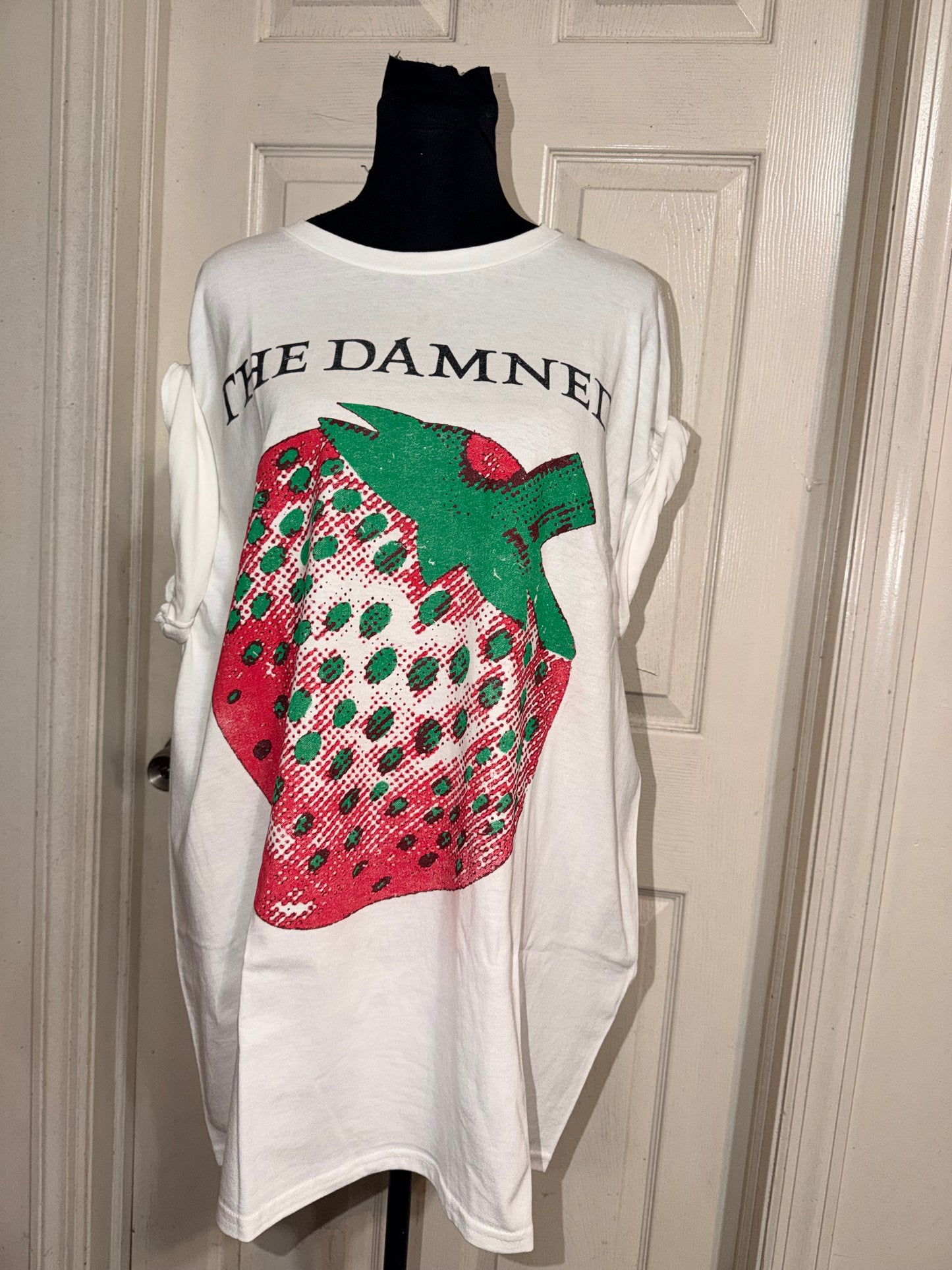 The Damned Oversized Distressed Tee