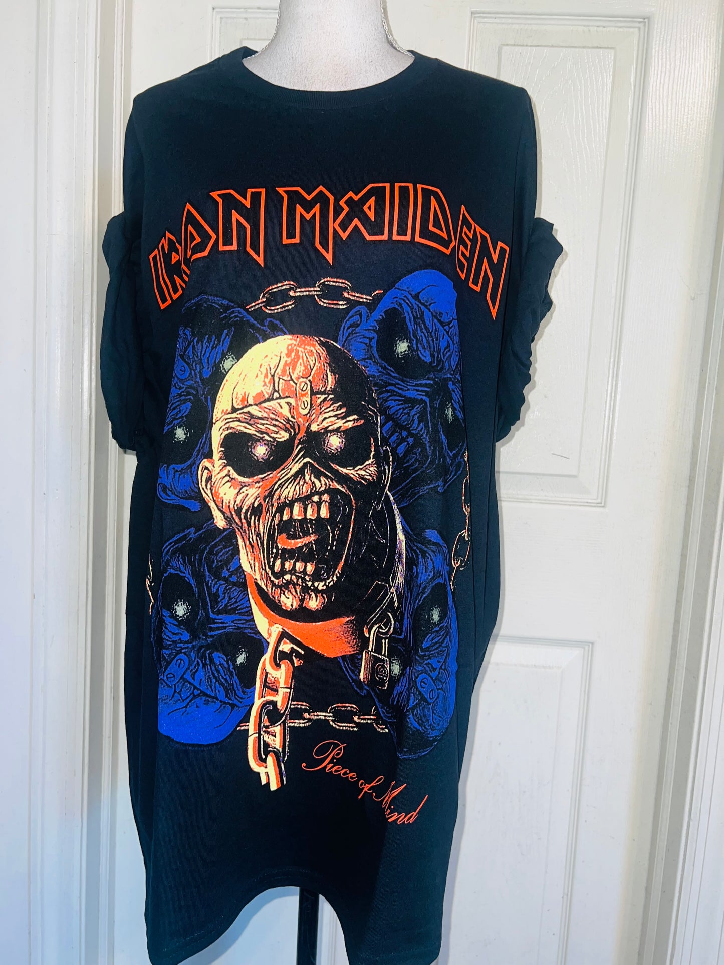 Iron Maiden Oversized Distressed Tee