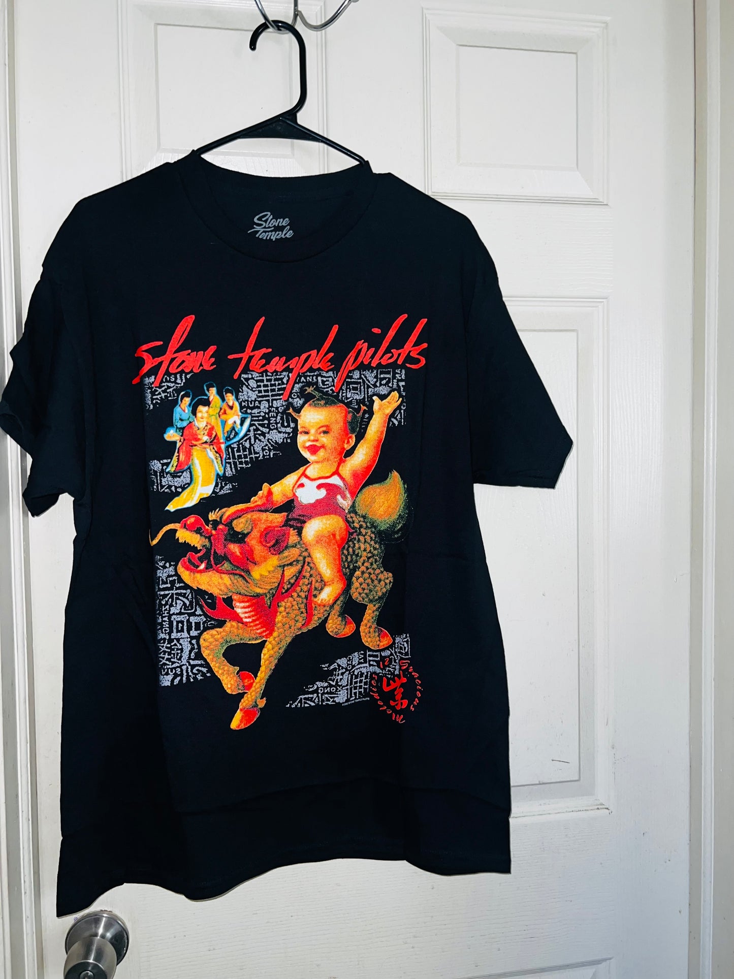 Stone Temple Pilots Oversized Distressed Tee