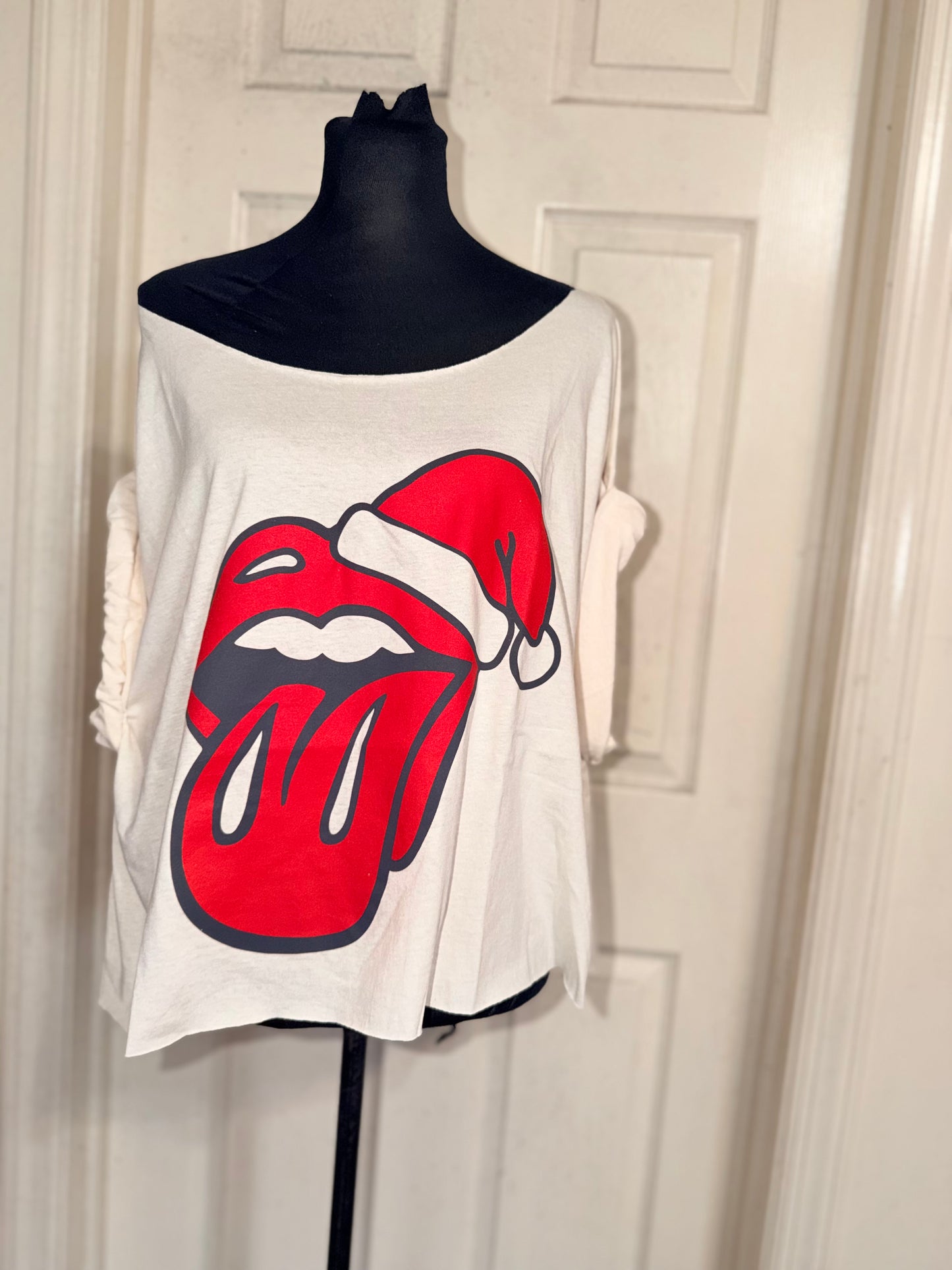 The Rolling Stones OFTS Oversized Distressed Tee