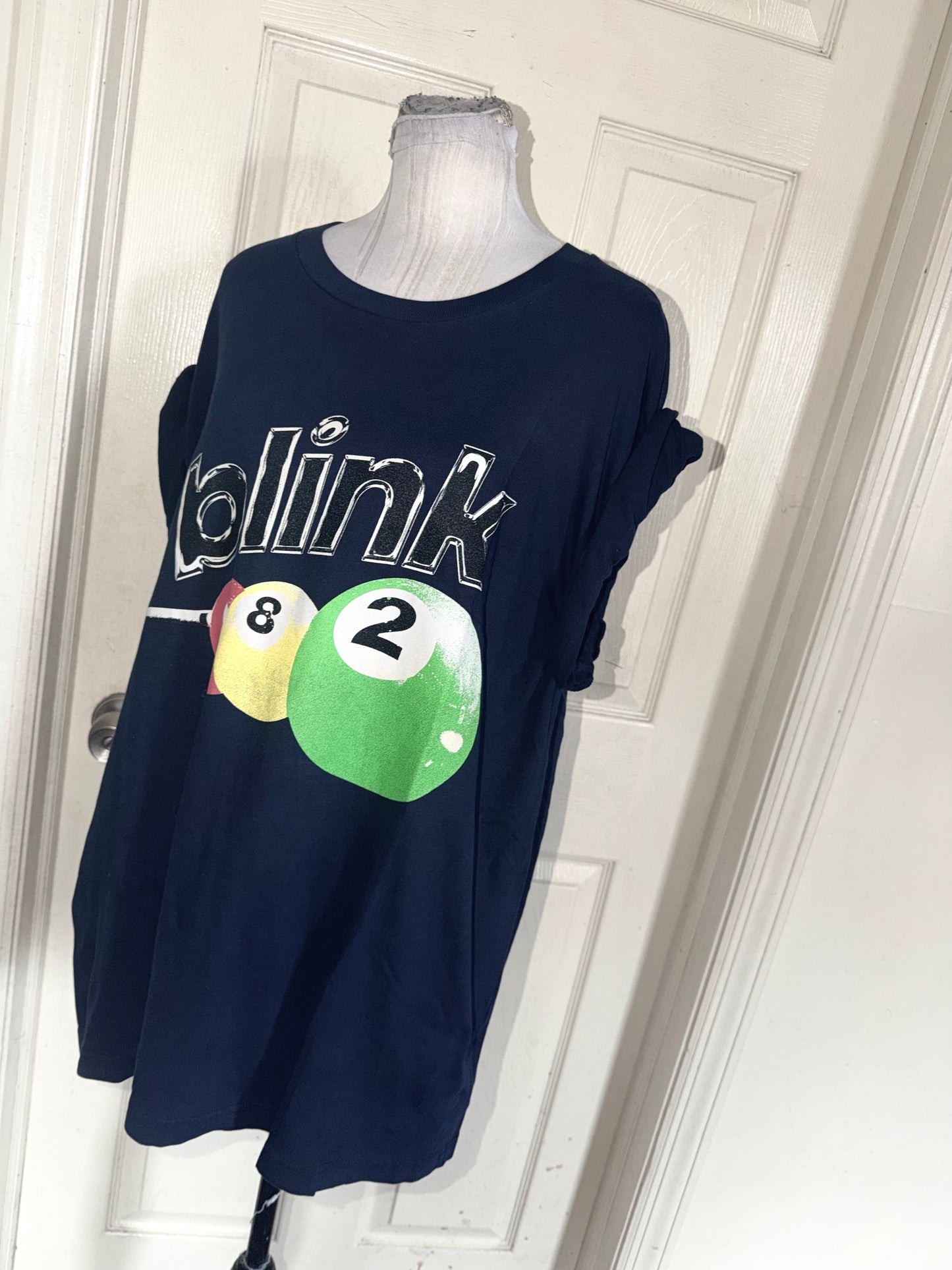 Blink-182 Oversized Distressed Tee