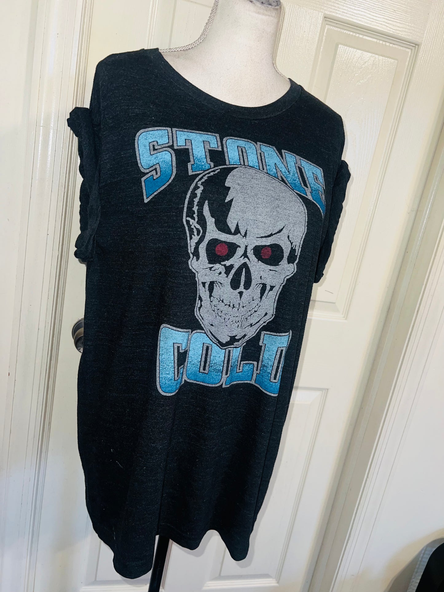 Stone Cold Steve Austin Vintage Oversized Distressed Tee