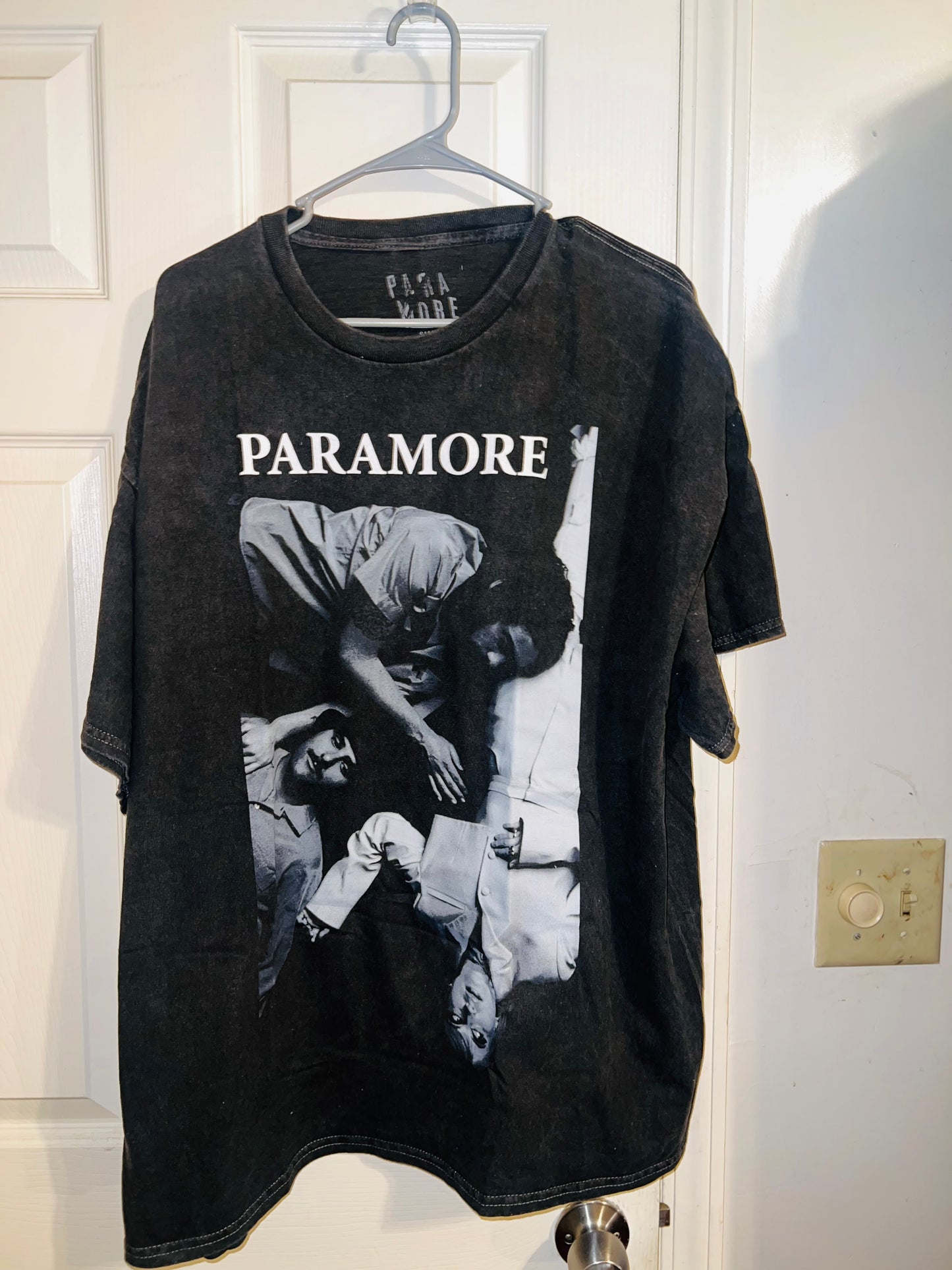 Paramore Oversized Distressed Tee