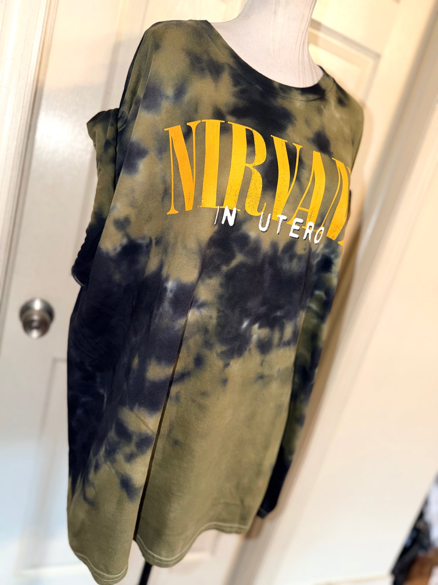 Nirvana Double Sided Oversized Tee