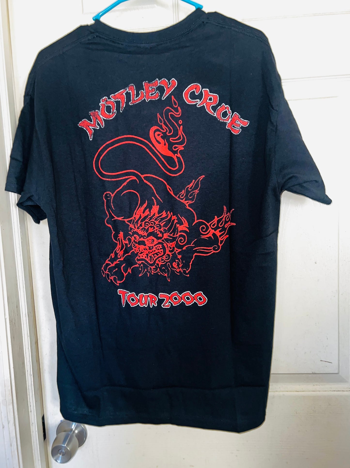 Motley Crue Double Sided Oversized Distressed Tee