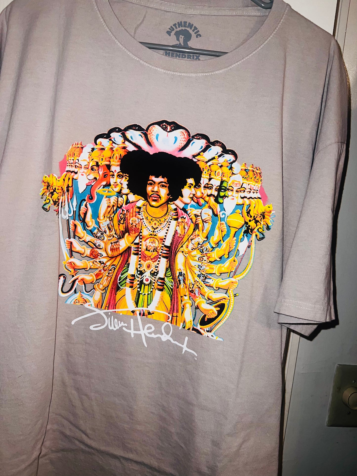 Jimi Hendrix Oversized Distressed Tee