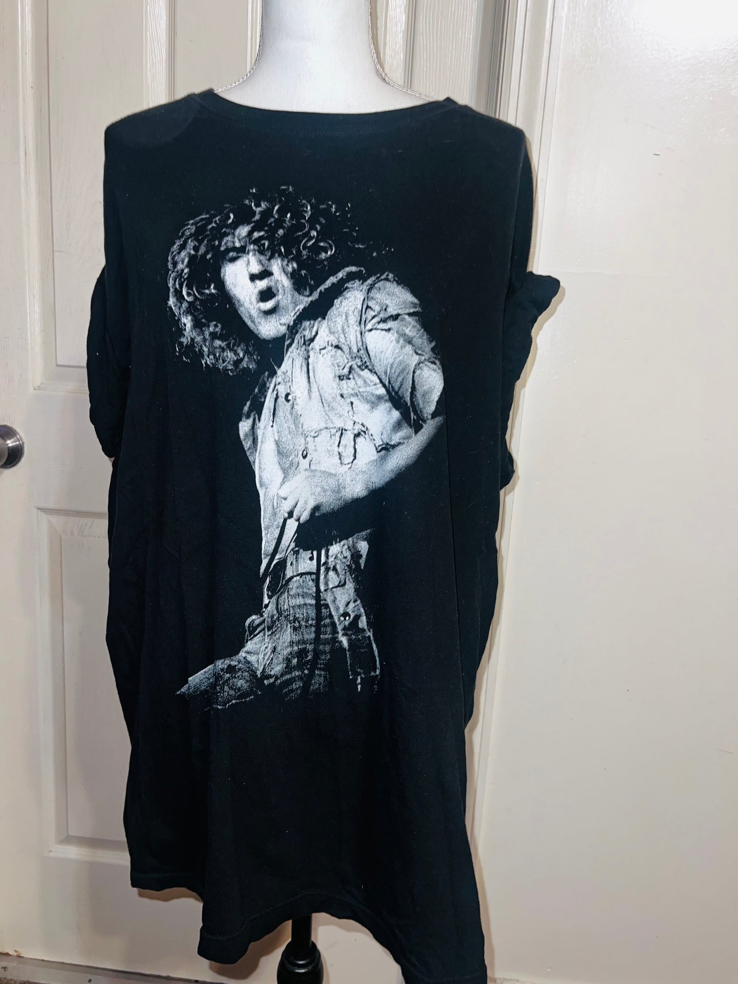 Roger Daltrey Double Sided Oversized Distressed Vintage Tee