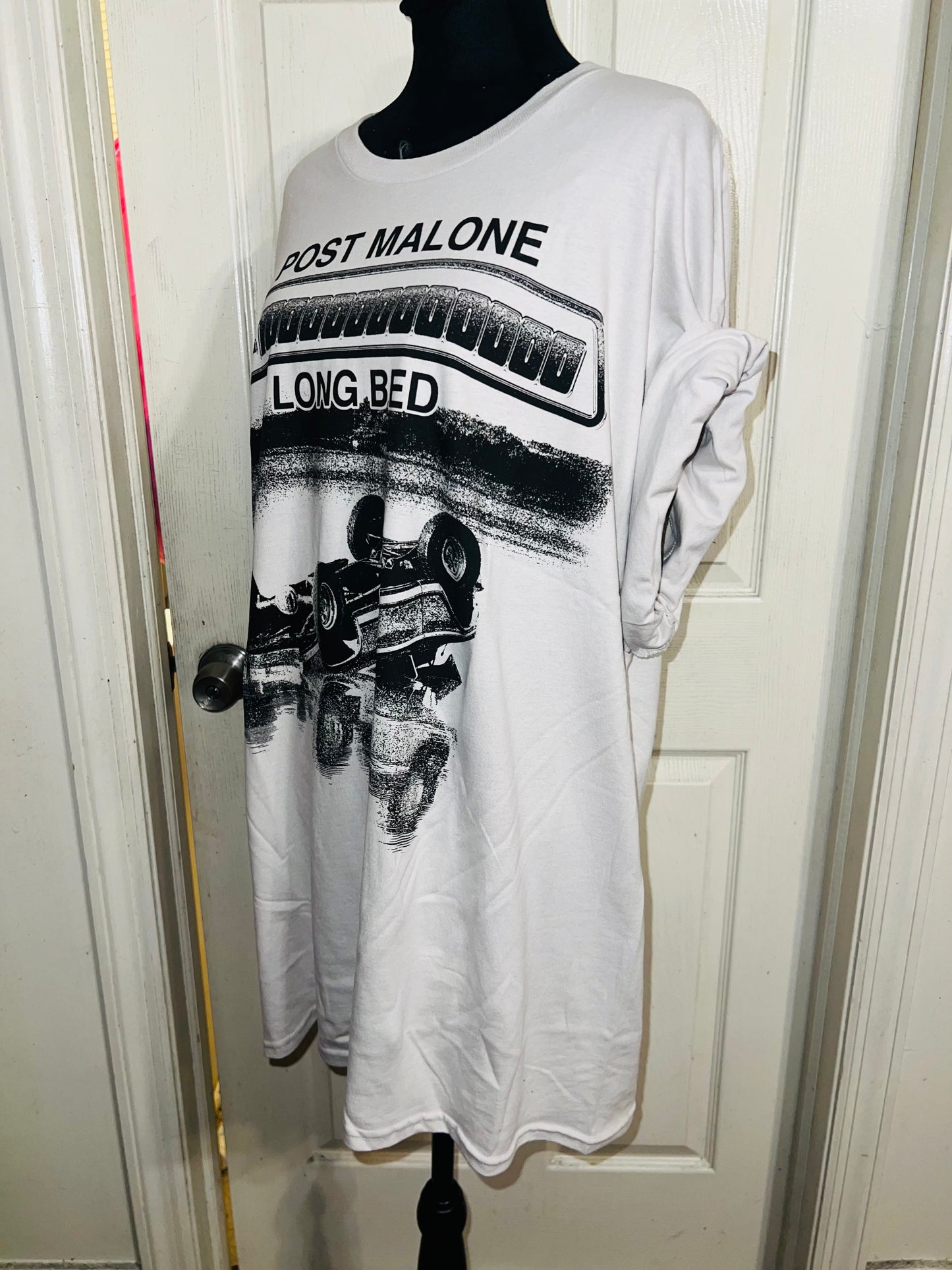 Post Malone Double Sided Oversized Distressed Tee