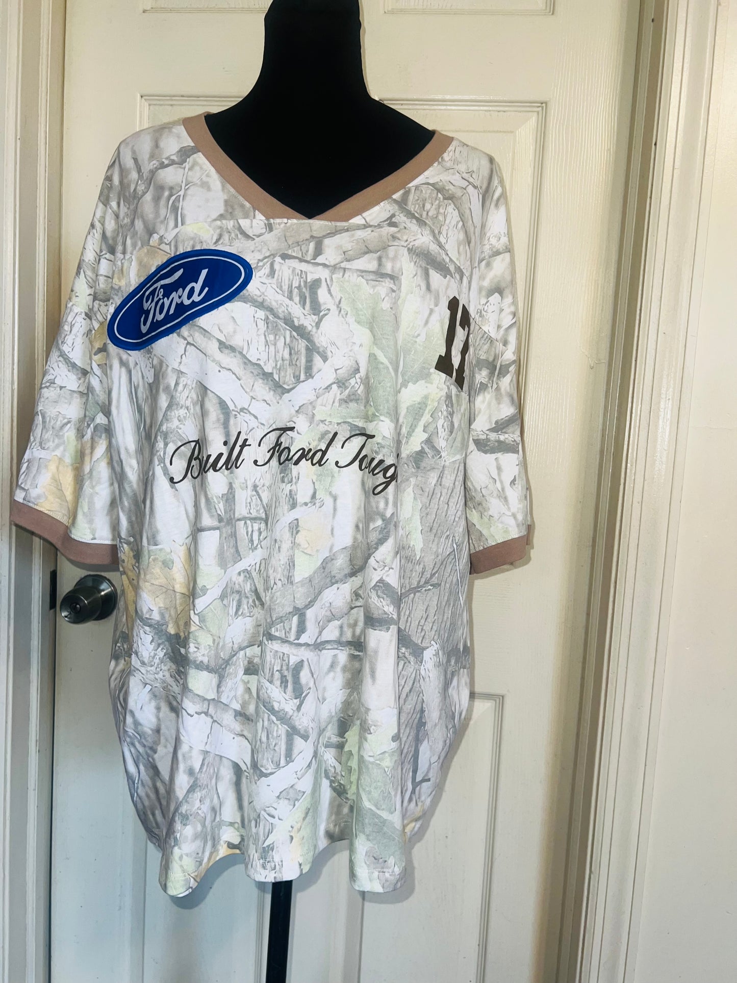 Ford Oversized Distressed Jersey Tee